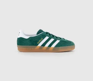 adidas Gazelle Indoor Collegiate Green Green White Gum Uk Size 6