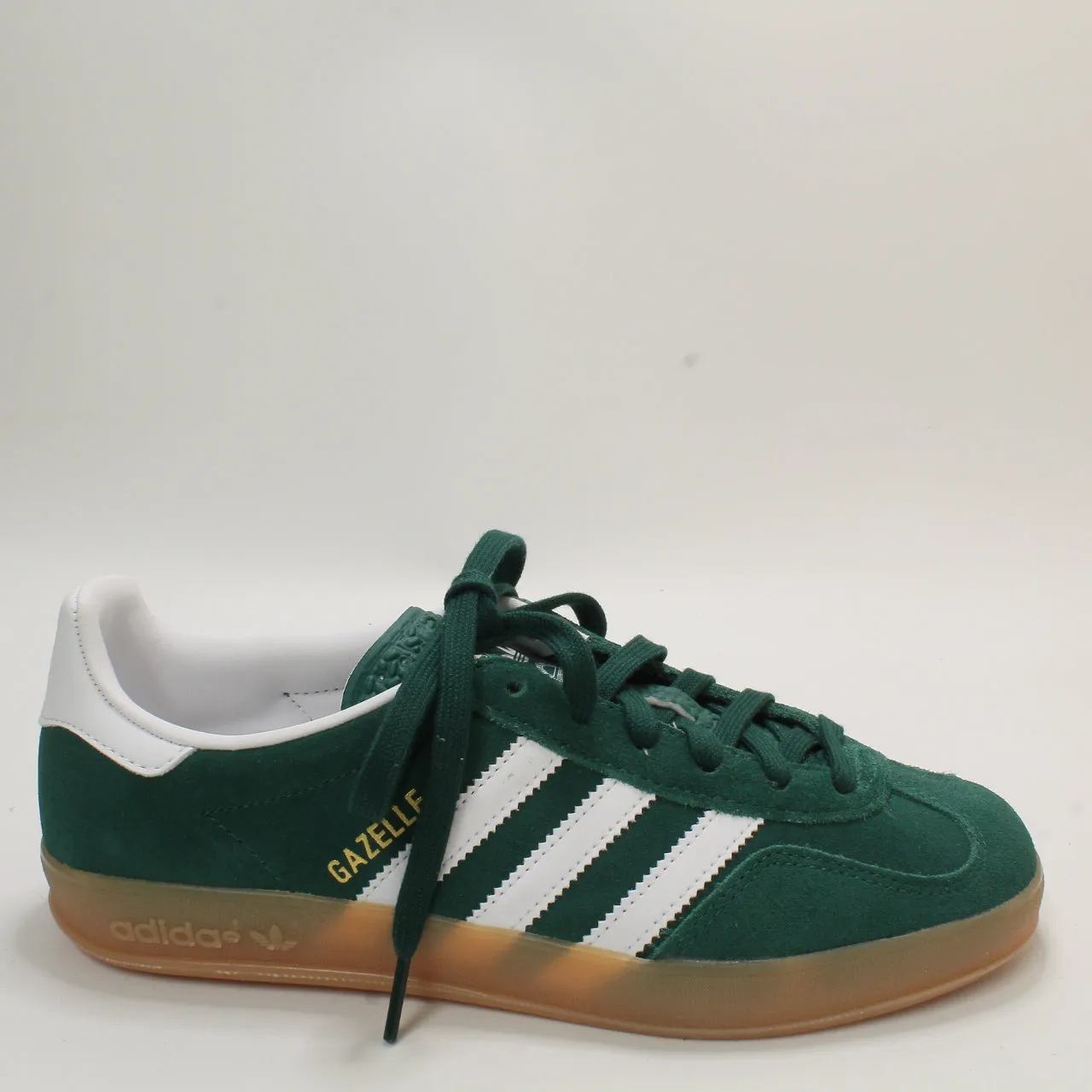 adidas Gazelle Indoor Collegiate Green Green White Gum Uk Size 6