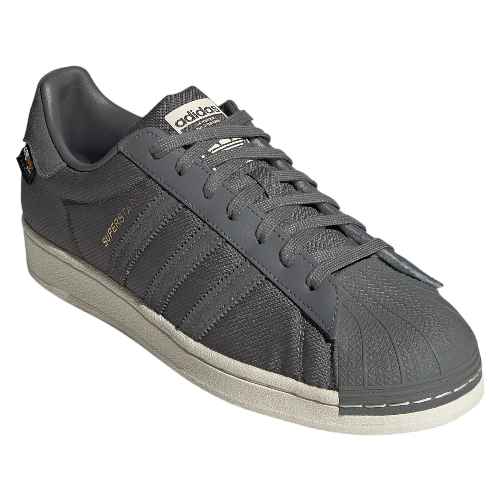 adidas Originals Unisex Superstar Cordura Shoes - Core Grey