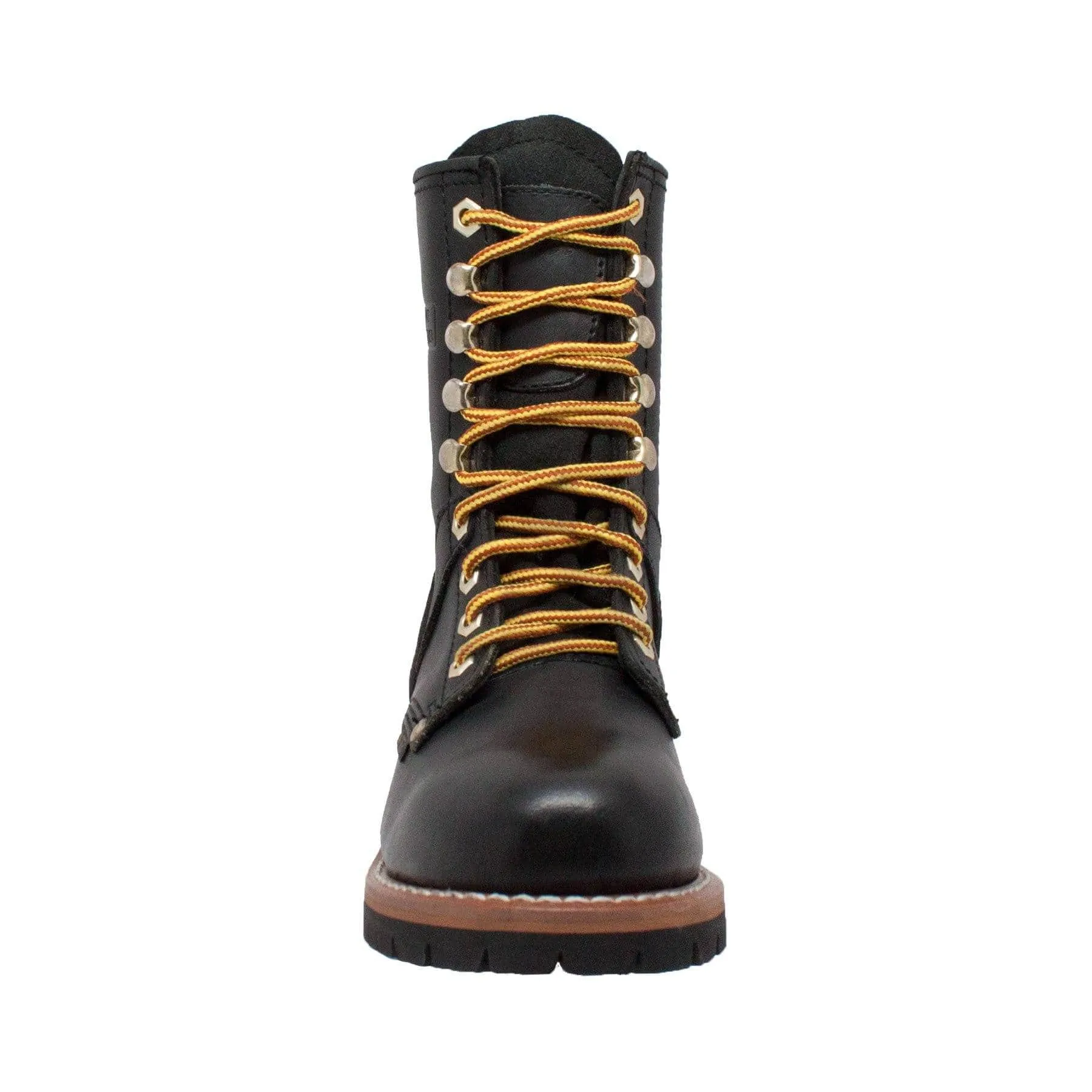 AdTec Women's 9" Logger Full-Grain Oiled Leather Soft Toe Goodyear Welt
