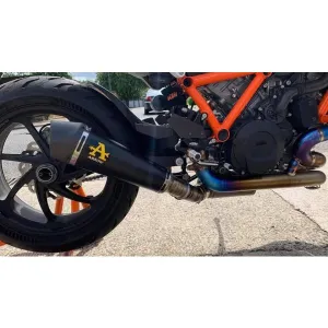 Arrow Ktm 1290/1390 Super Duke R 20-25 Homologated Nichrom Dark X-Kone Silencer With Carbon End Cap For Original Collectors 71916xknr