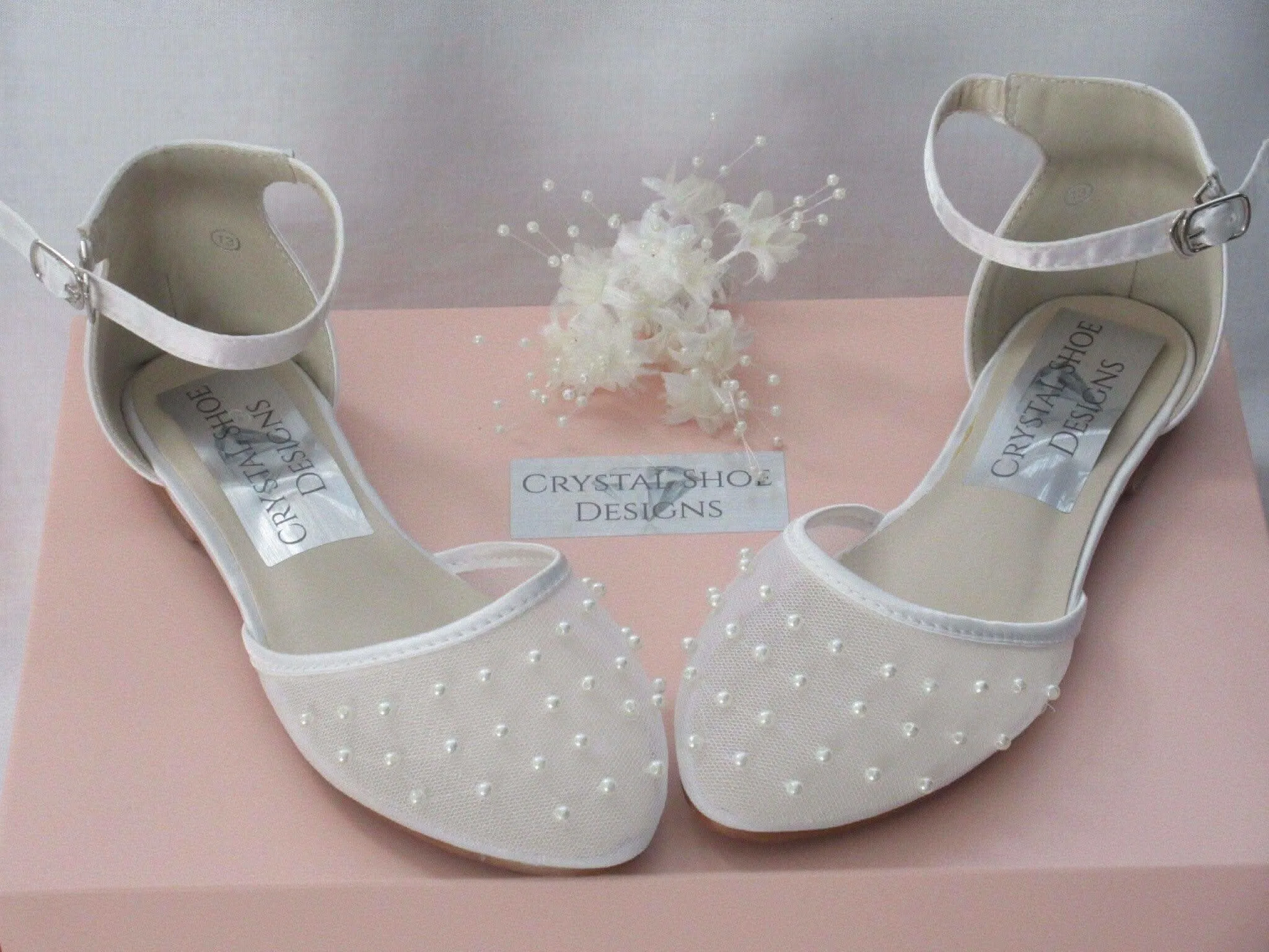Bridesmaid, Flower Girl, Communion White Ivory Shoes, Girls Party Shoes.