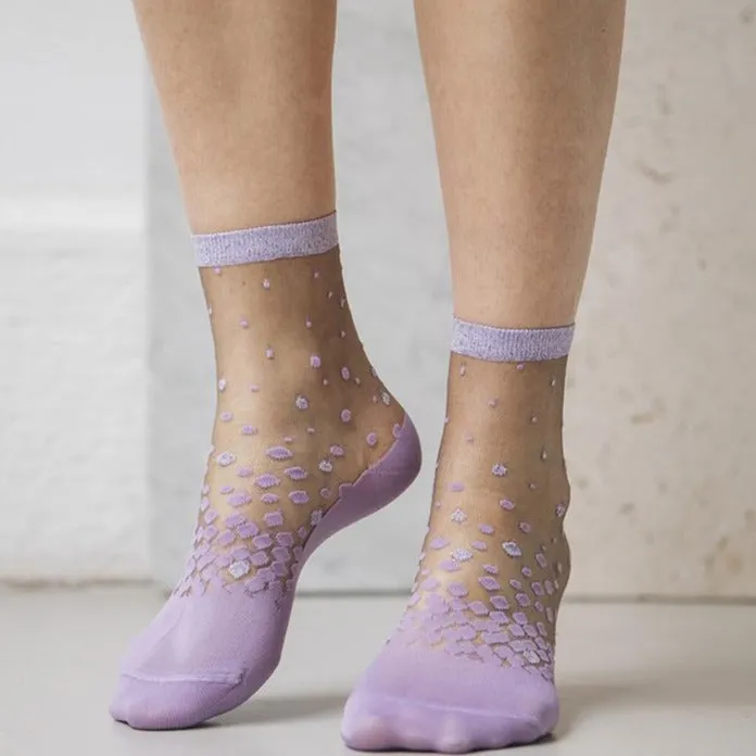 Chaussettes Nakameguro Lilas