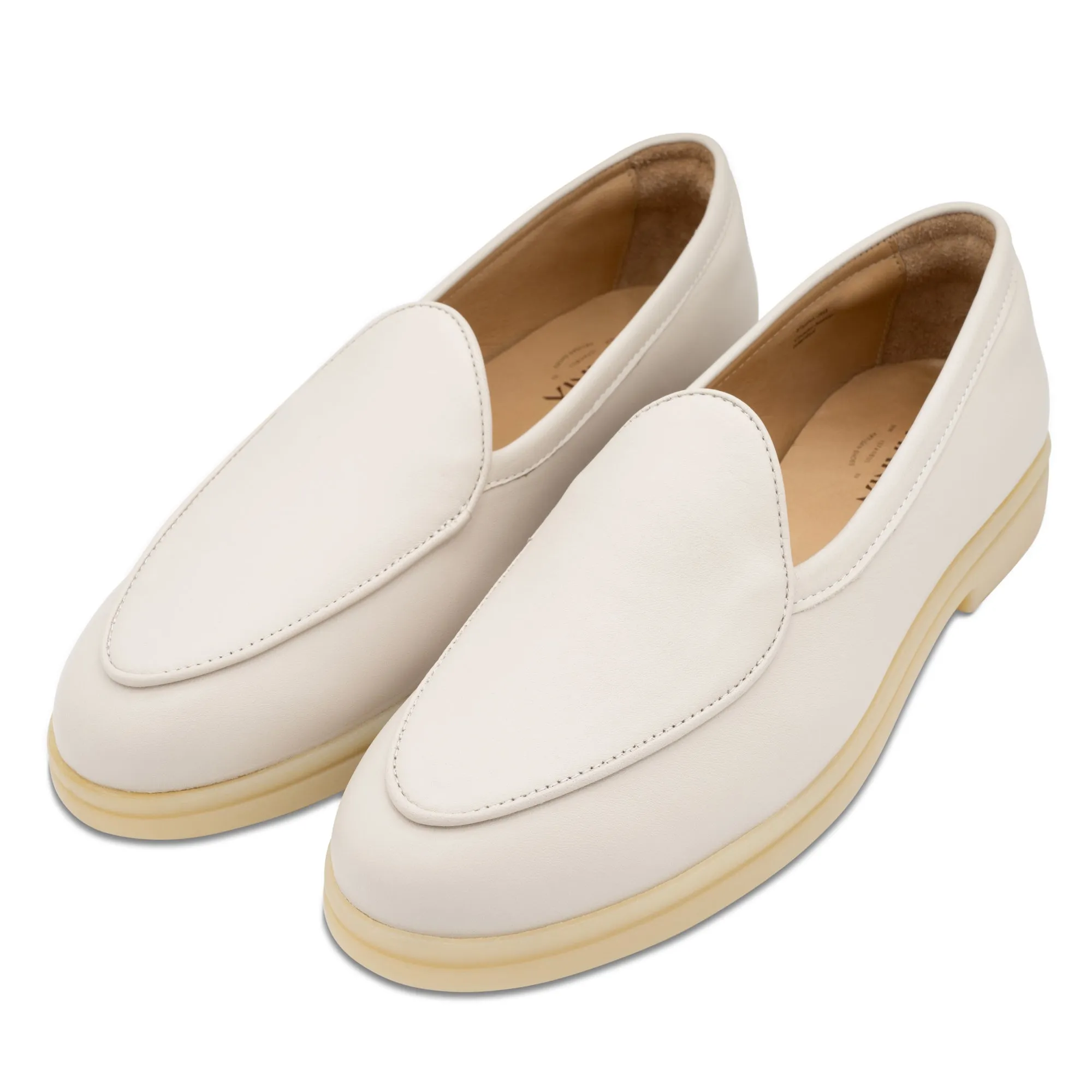 Cream Loafers
