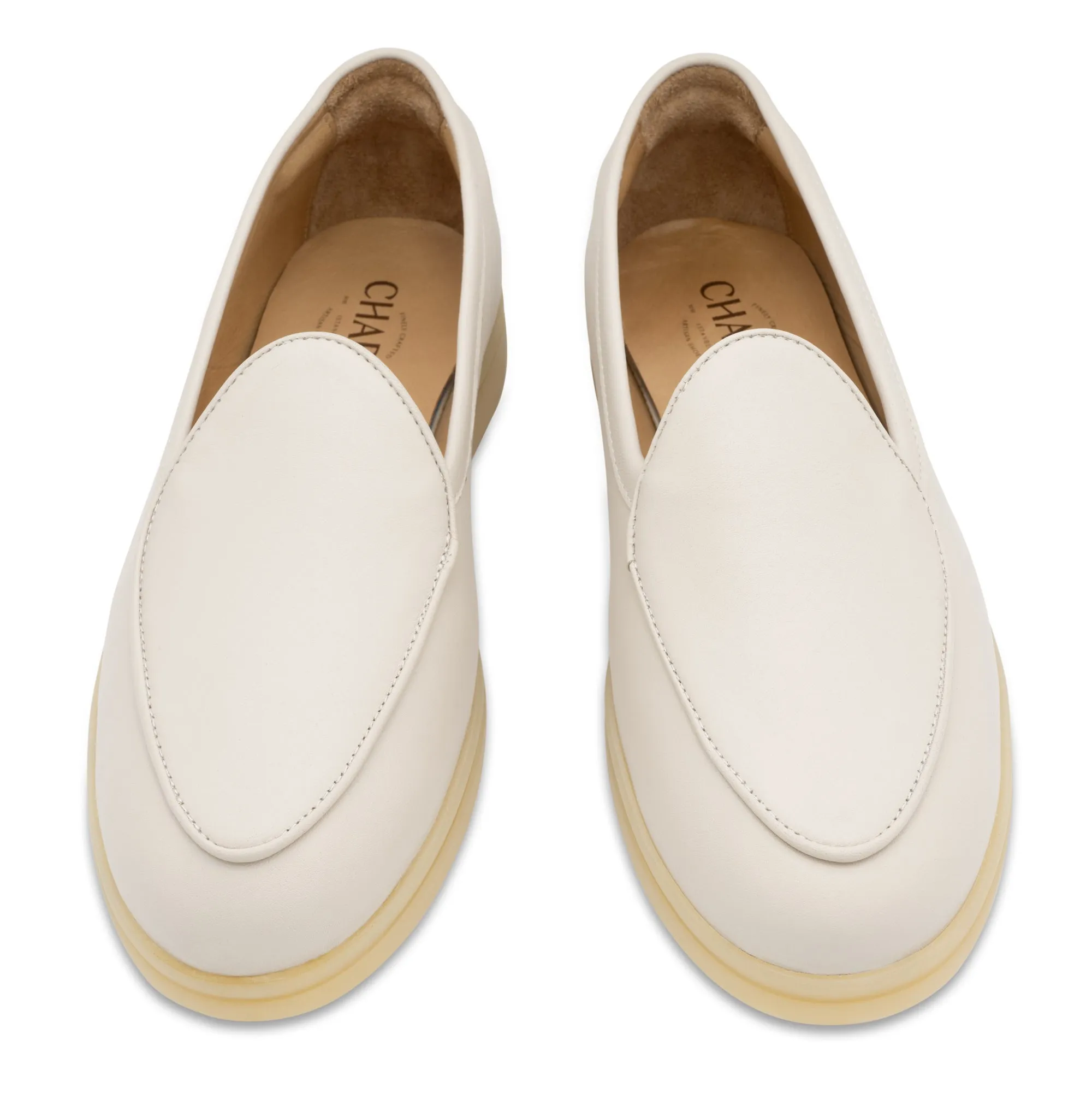 Cream Loafers