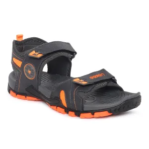 Eeken ESDGO4503 Green And Orange Stylish Lightweight Dailywear Sports Sandals For Men