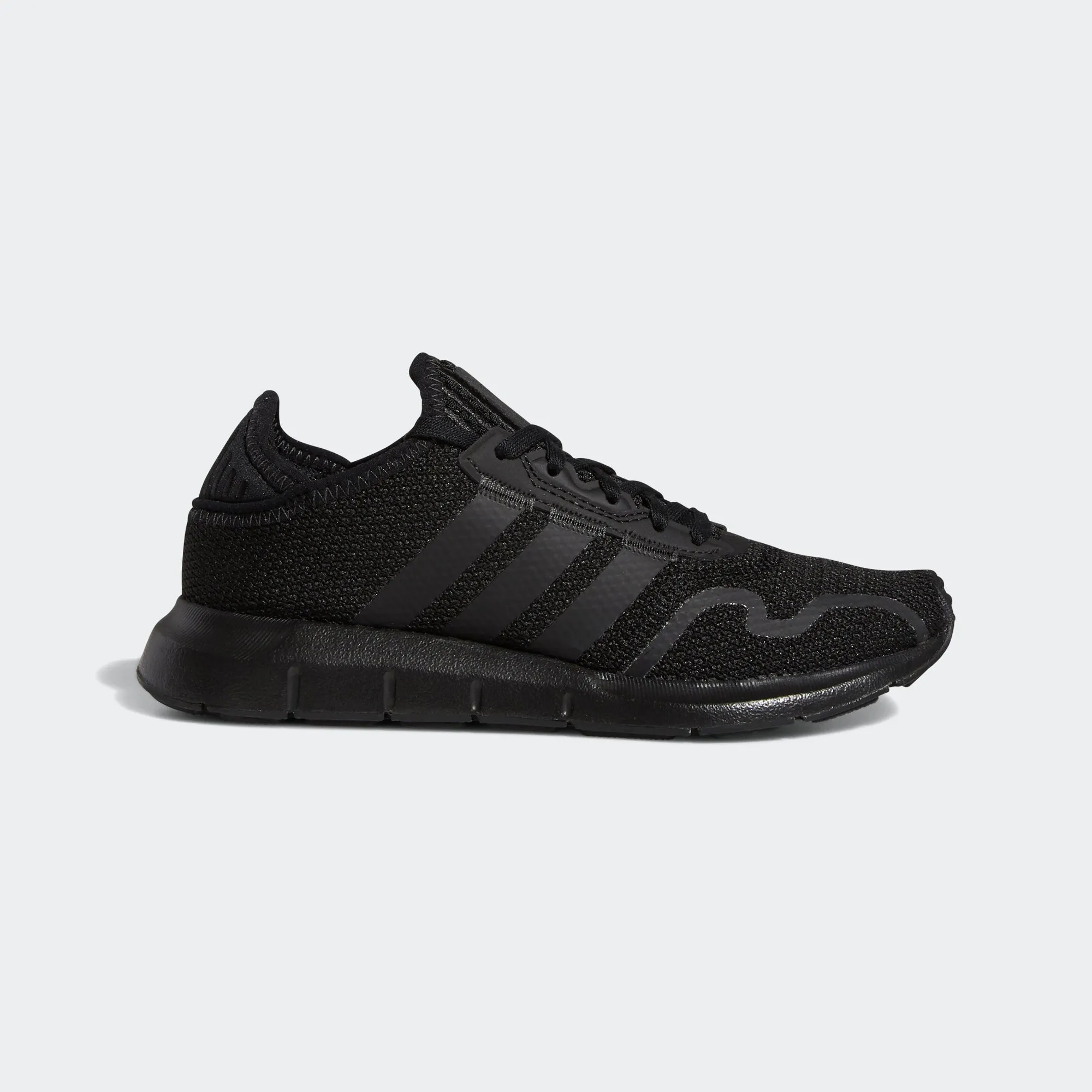 Kids' adidas Originals Swift Run X Shoes Triple Black