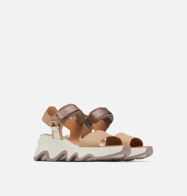Kinetic Y-Strap High Sandal - Honest Beige, Chalk