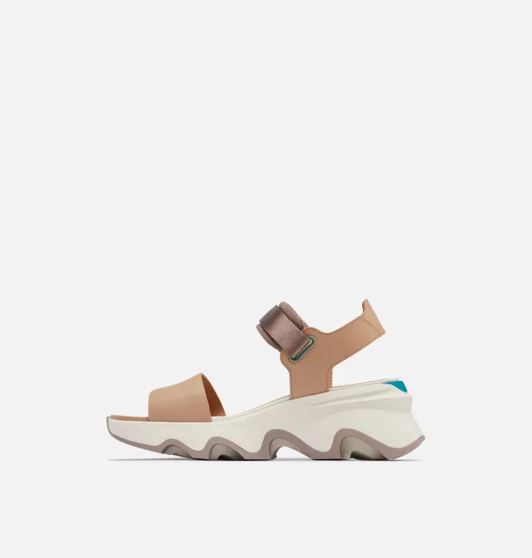 Kinetic Y-Strap High Sandal - Honest Beige, Chalk