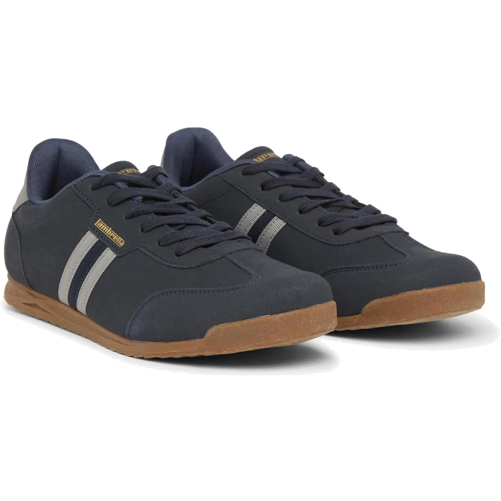 Lambretta Mens Tackle Retro Trainers Shoes