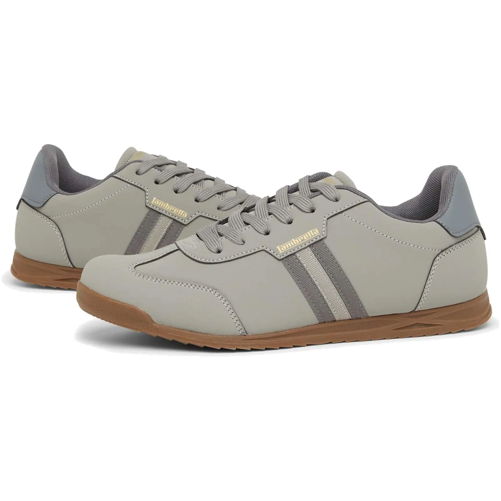 Lambretta Mens Tackle Retro Trainers Shoes