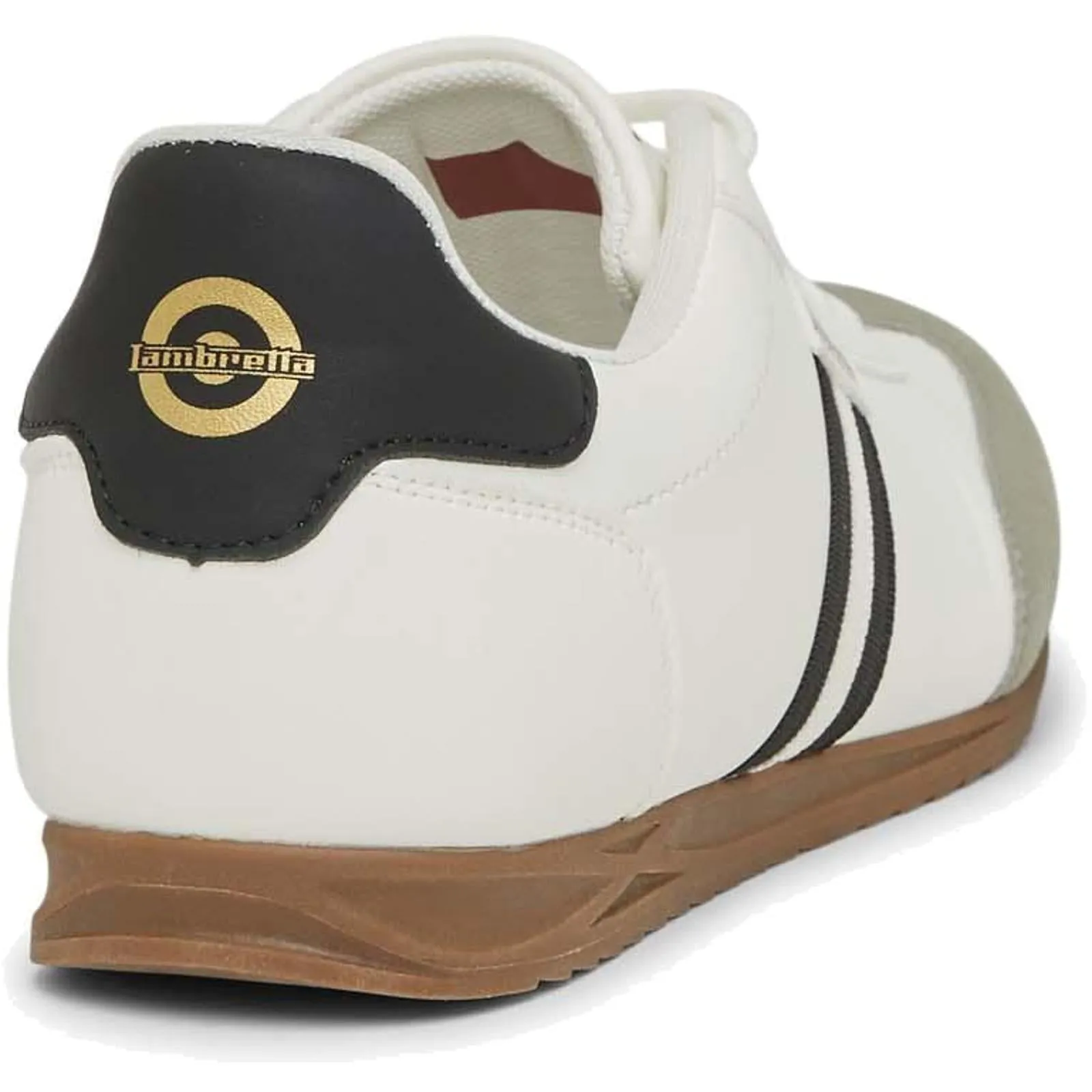 Lambretta Mens Tackle Retro Trainers Shoes