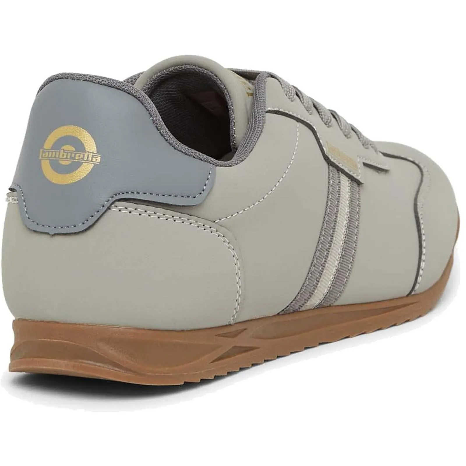 Lambretta Mens Tackle Retro Trainers Shoes