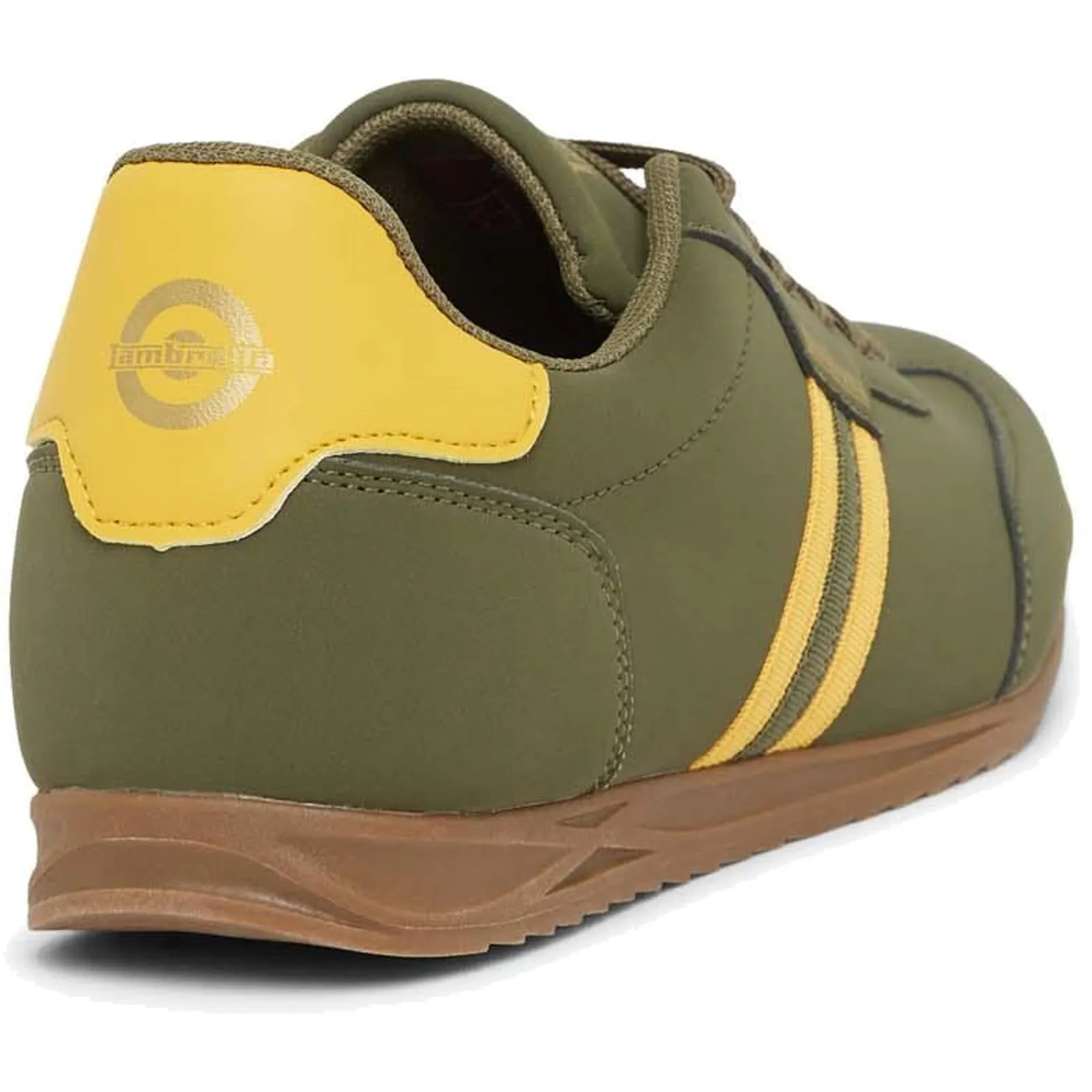 Lambretta Mens Tackle Retro Trainers Shoes