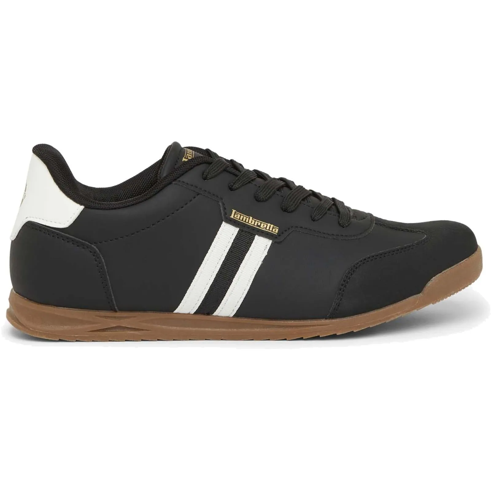 Lambretta Mens Tackle Retro Trainers Shoes