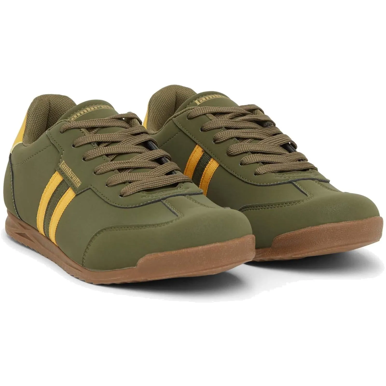 Lambretta Mens Tackle Retro Trainers Shoes