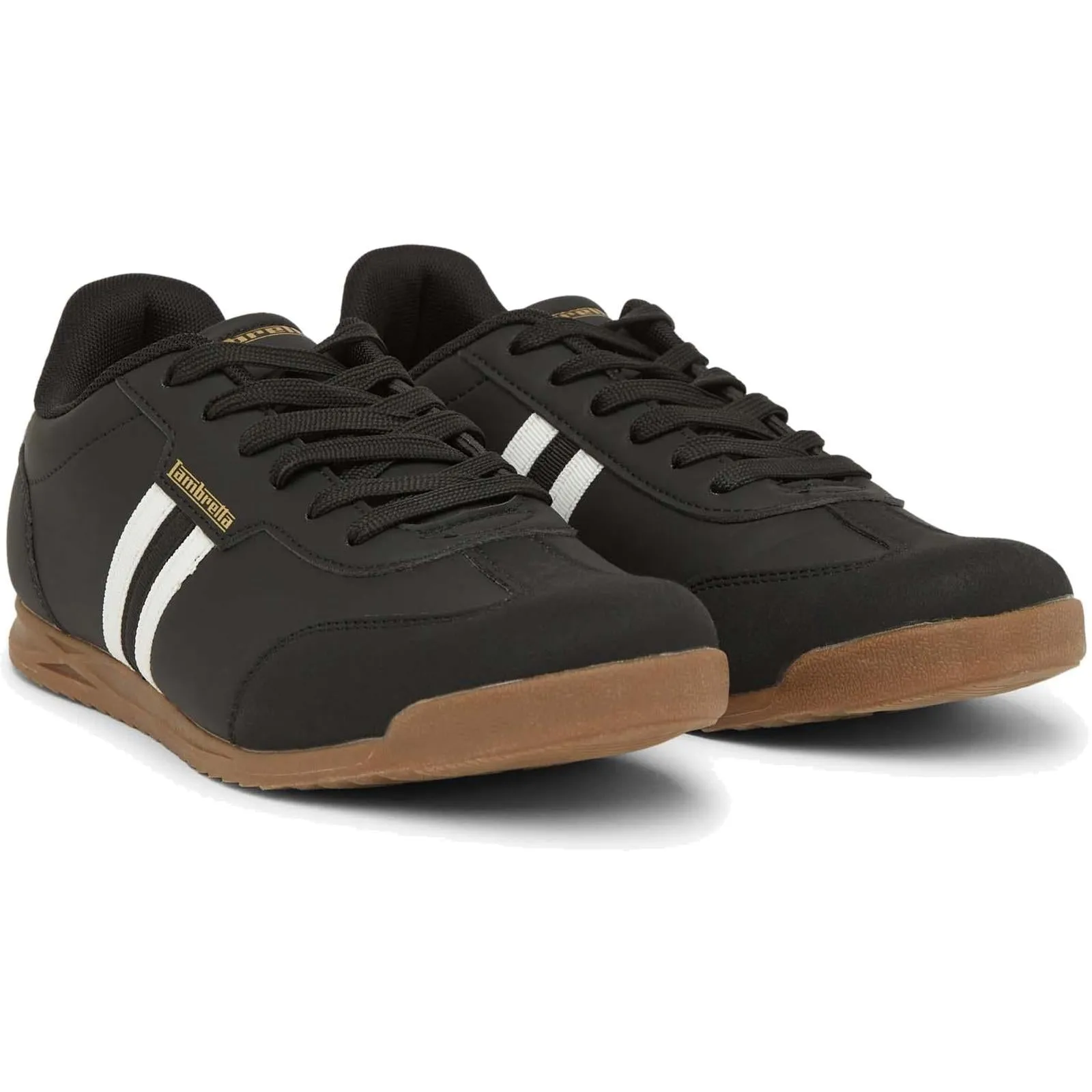 Lambretta Mens Tackle Retro Trainers Shoes
