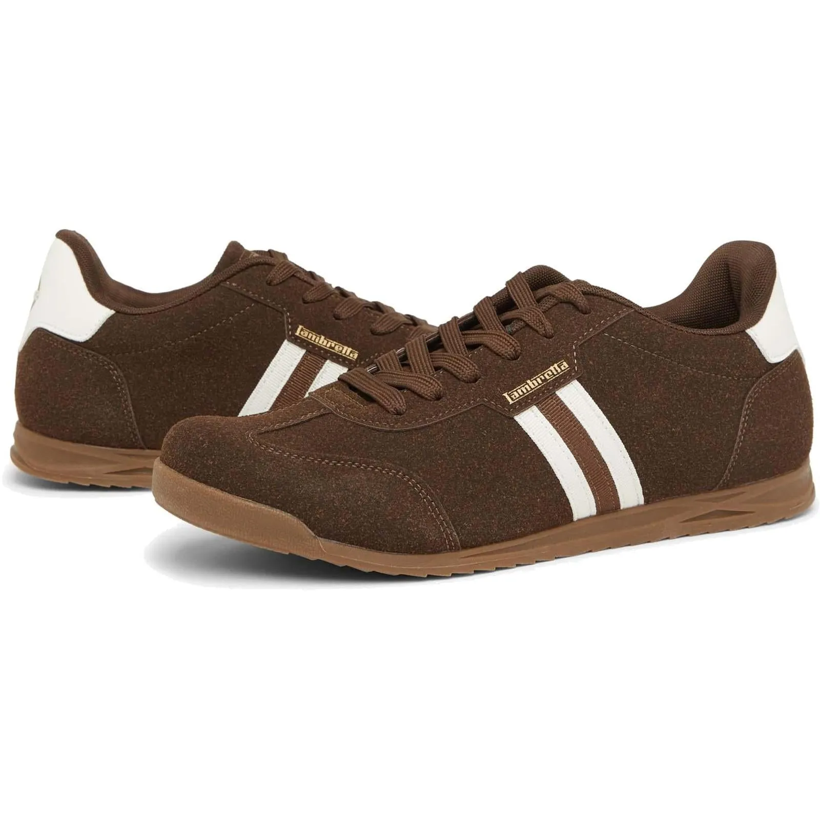Lambretta Mens Tackle Retro Trainers Shoes