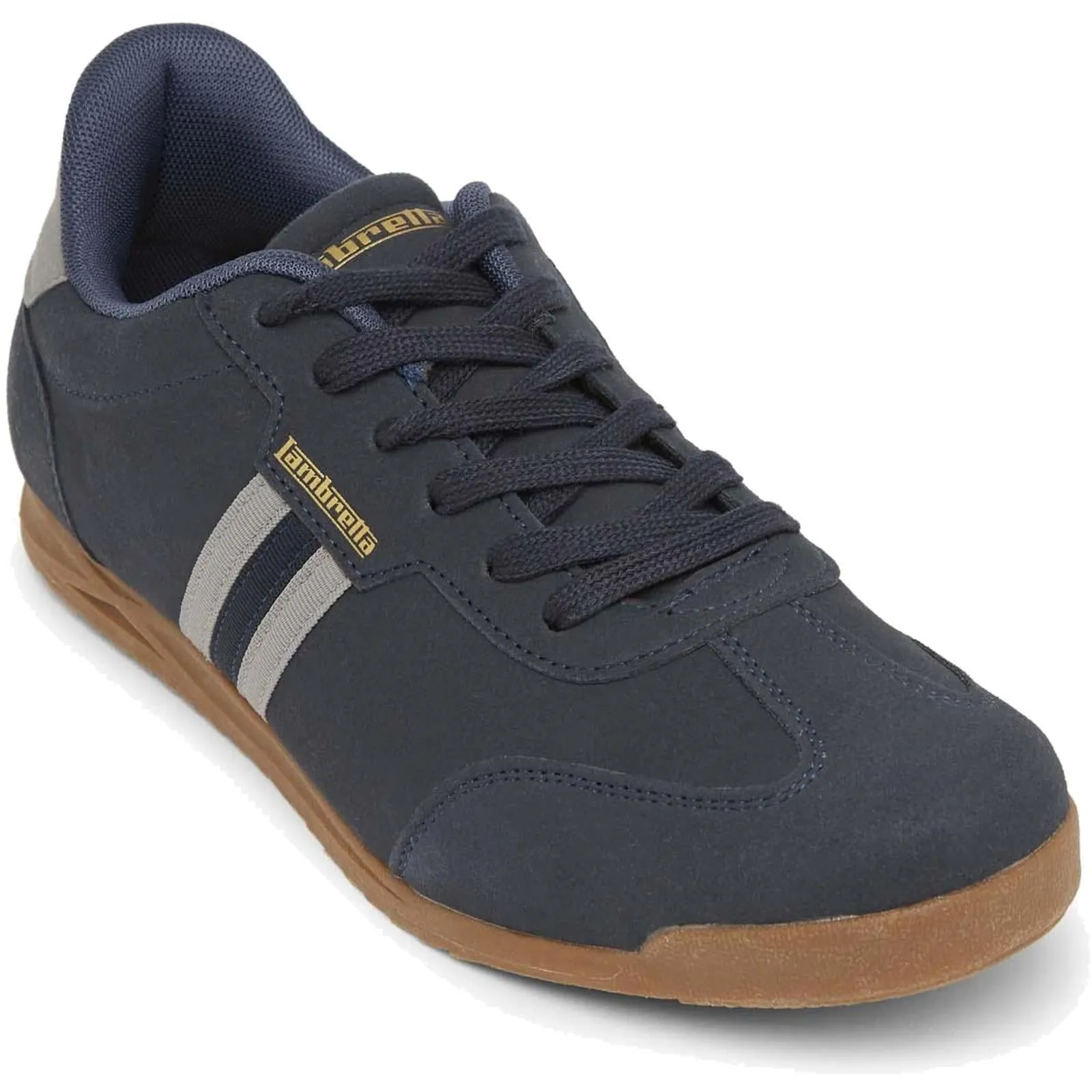 Lambretta Mens Tackle Retro Trainers Shoes