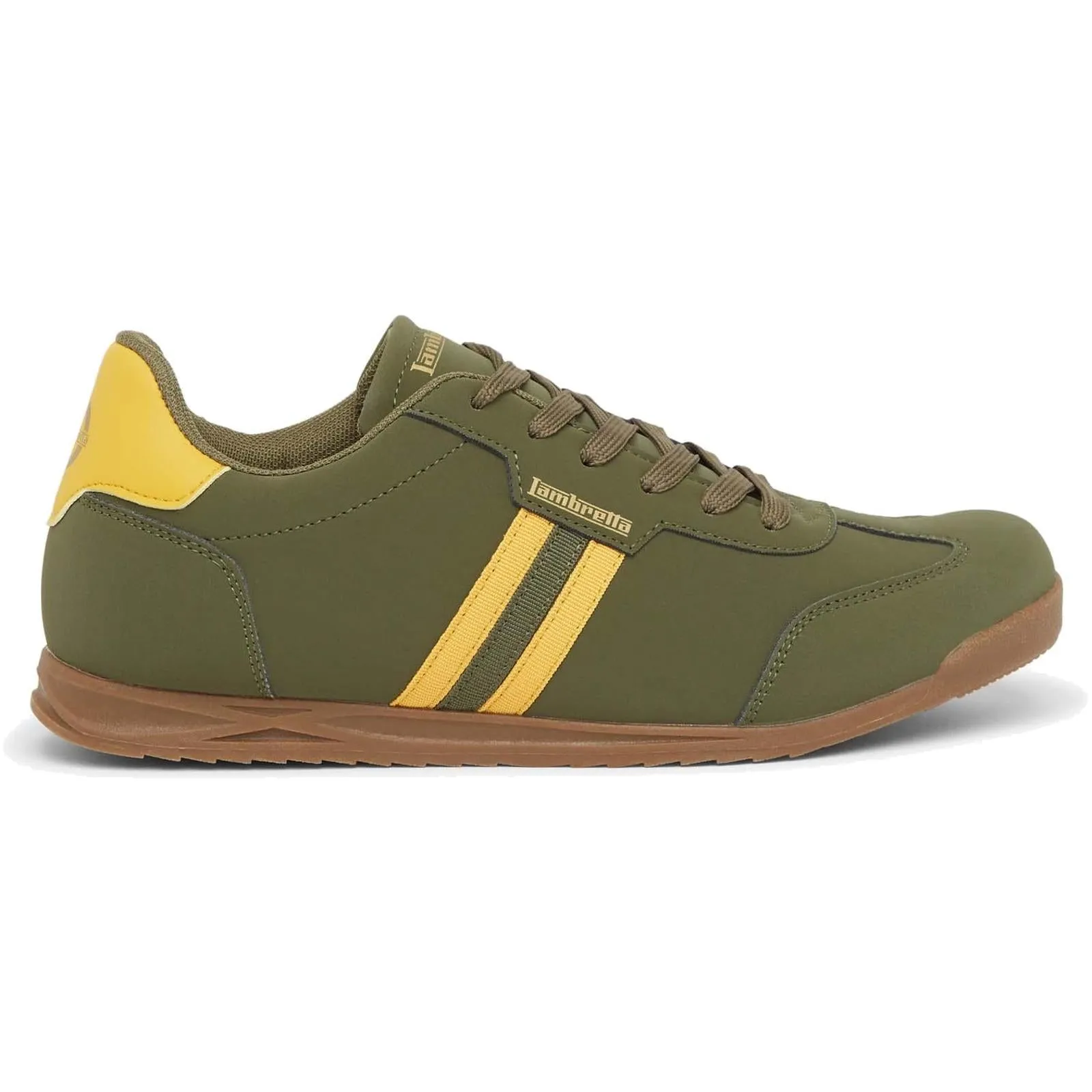 Lambretta Mens Tackle Retro Trainers Shoes