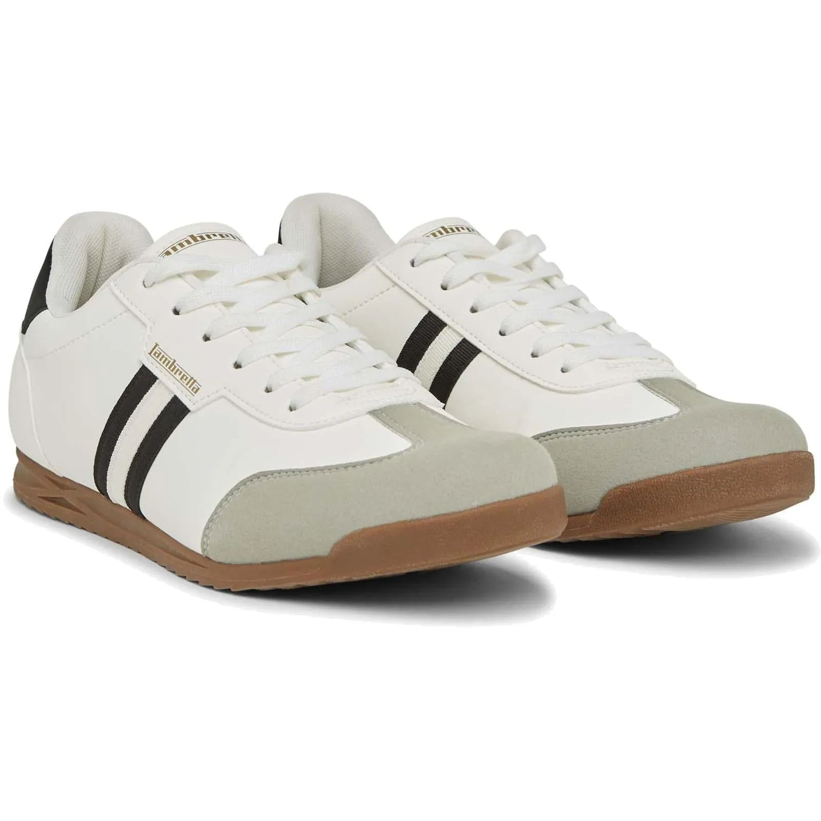 Lambretta Mens Tackle Retro Trainers Shoes