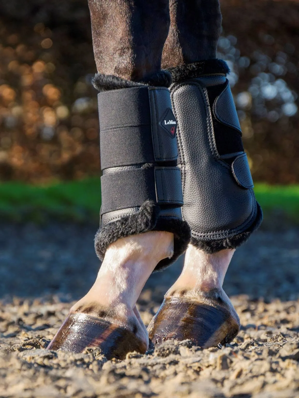 LeMieux Fleece Lined Brushing Boots