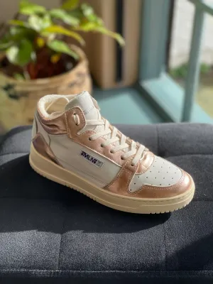 Logic Bianco High Top - Rose Gold