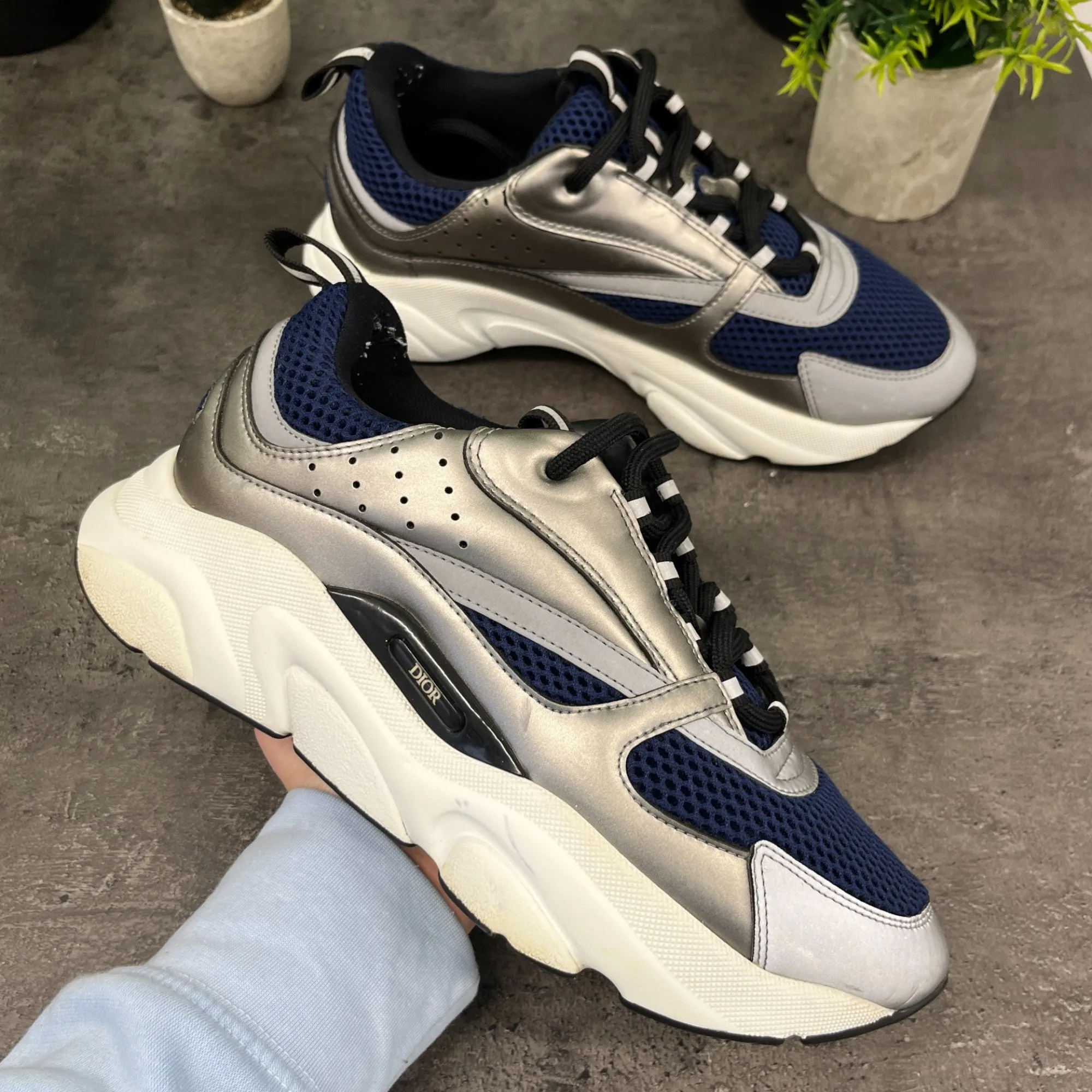 Men's B22 Low Trainers Blue Size EU 40 / UK 6