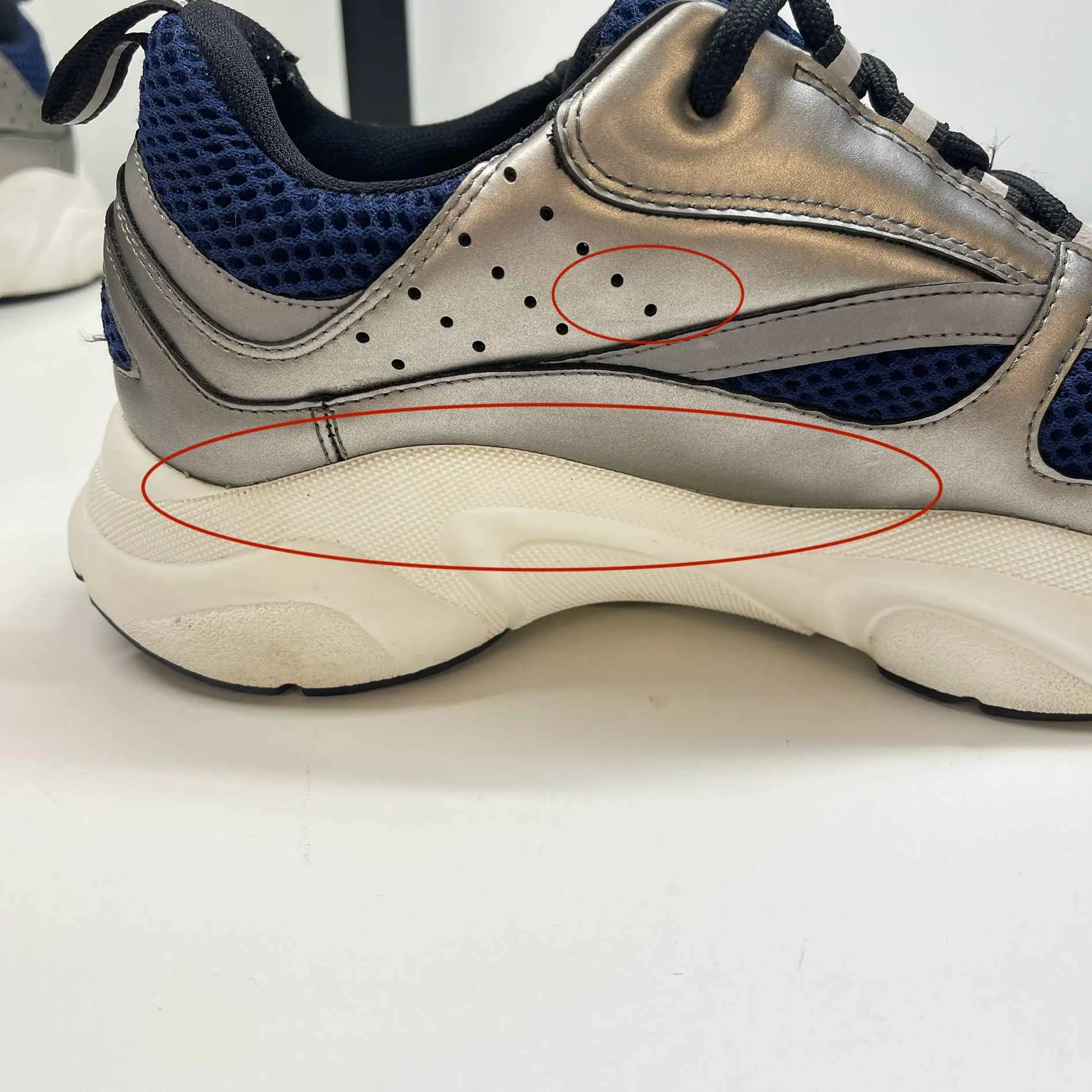 Men's B22 Low Trainers Blue Size EU 40 / UK 6
