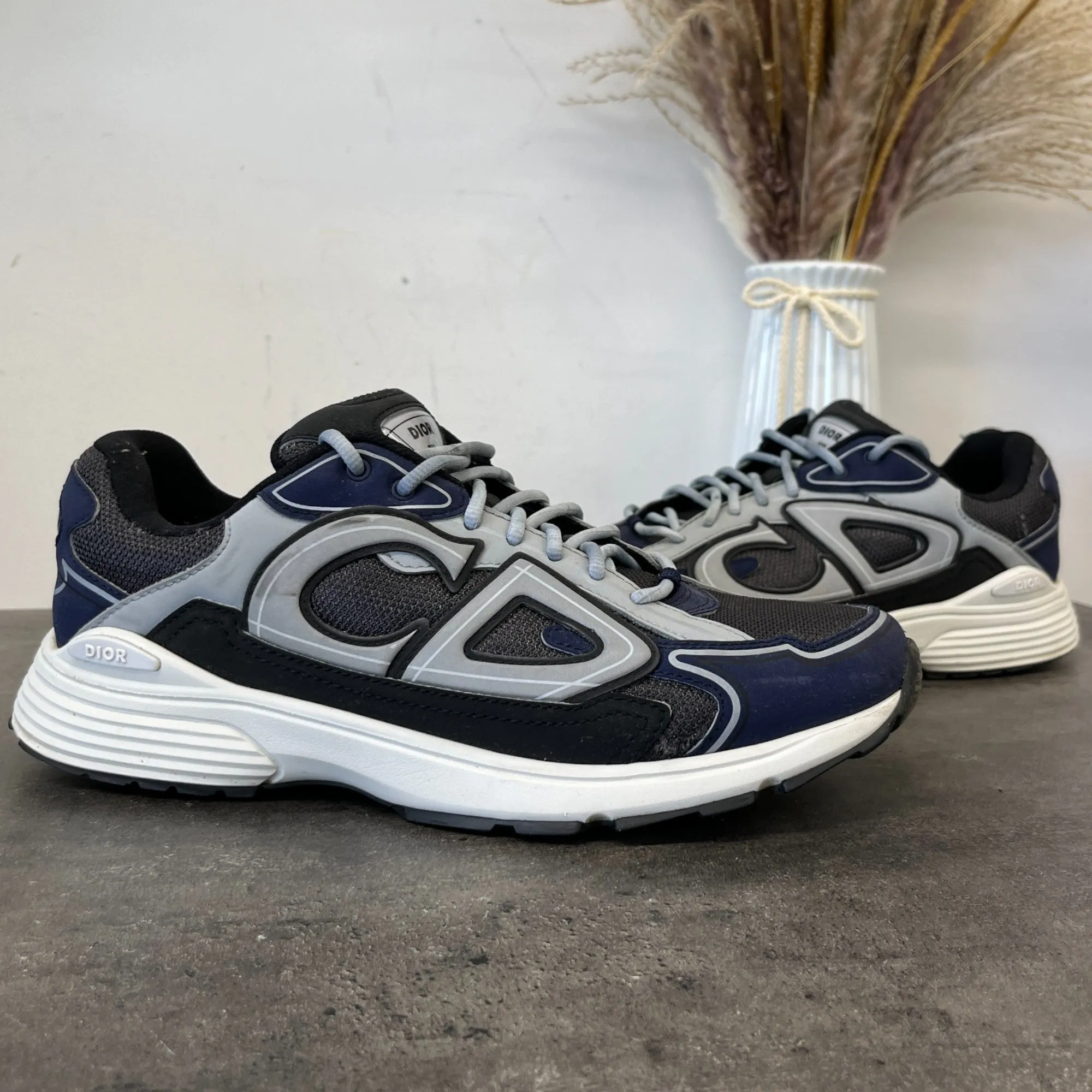 Men's B30 Low Trainers Navy Size EU 43 / UK 9