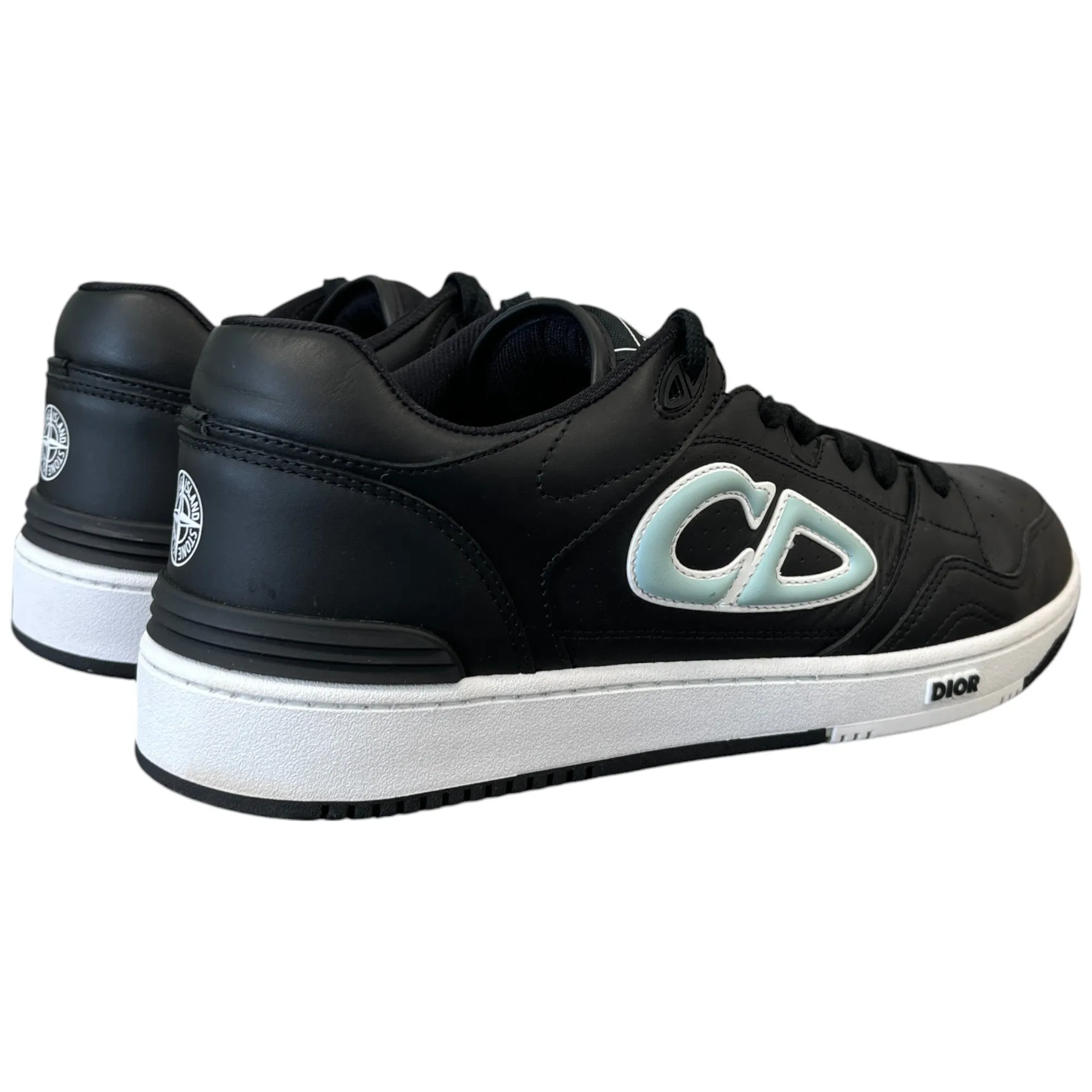 Men's B57 X Stone Island Low Trainers Black Size EU 44 / UK 10
