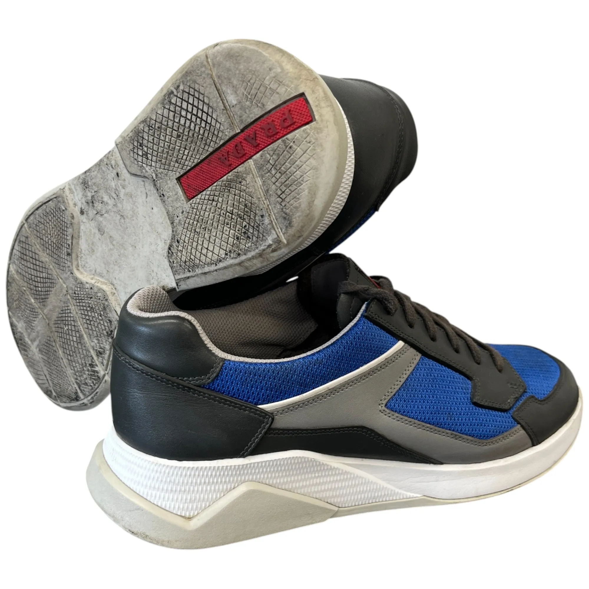 Men's Hogan Low Trainers Blue Size EU 41 / UK 7
