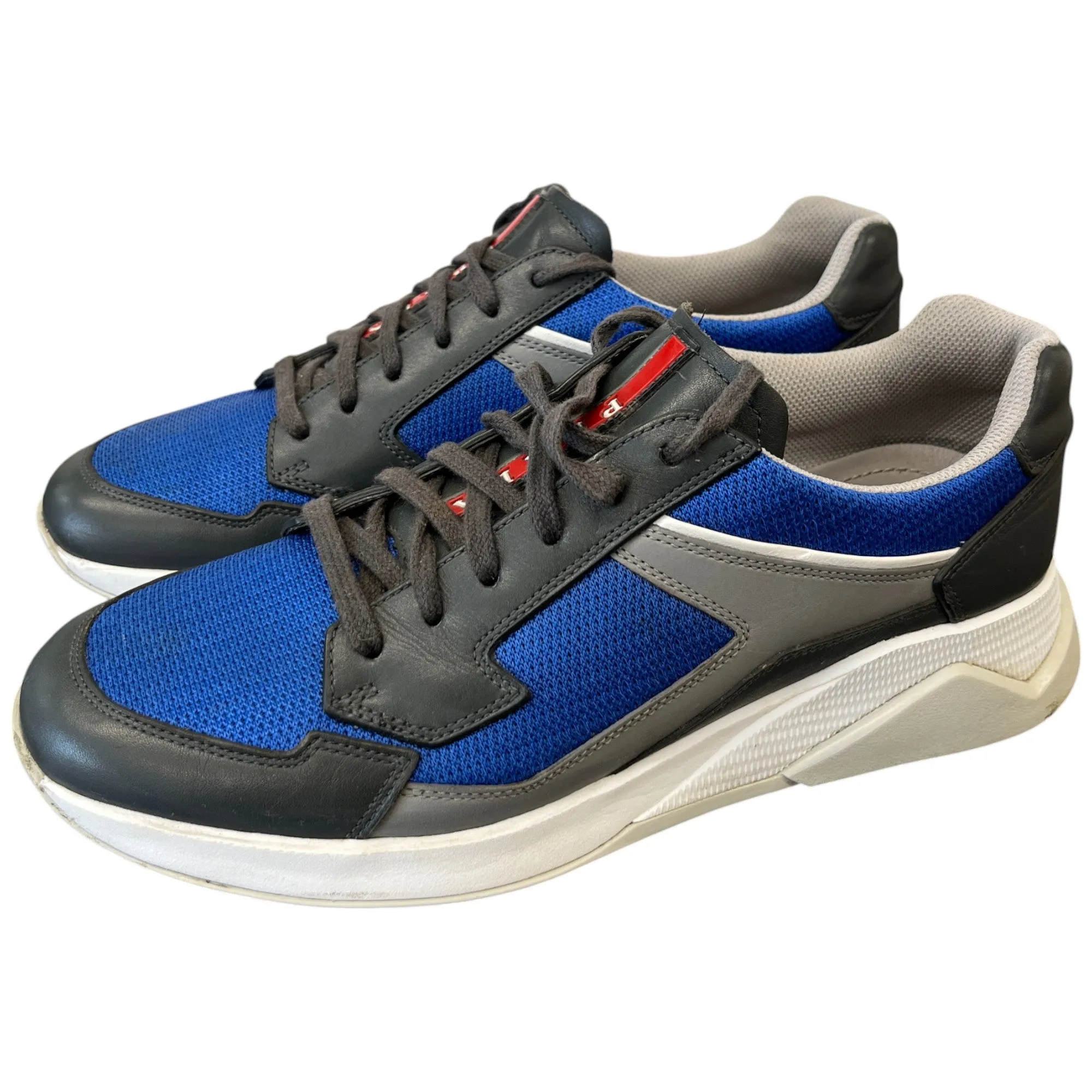 Men's Hogan Low Trainers Blue Size EU 41 / UK 7