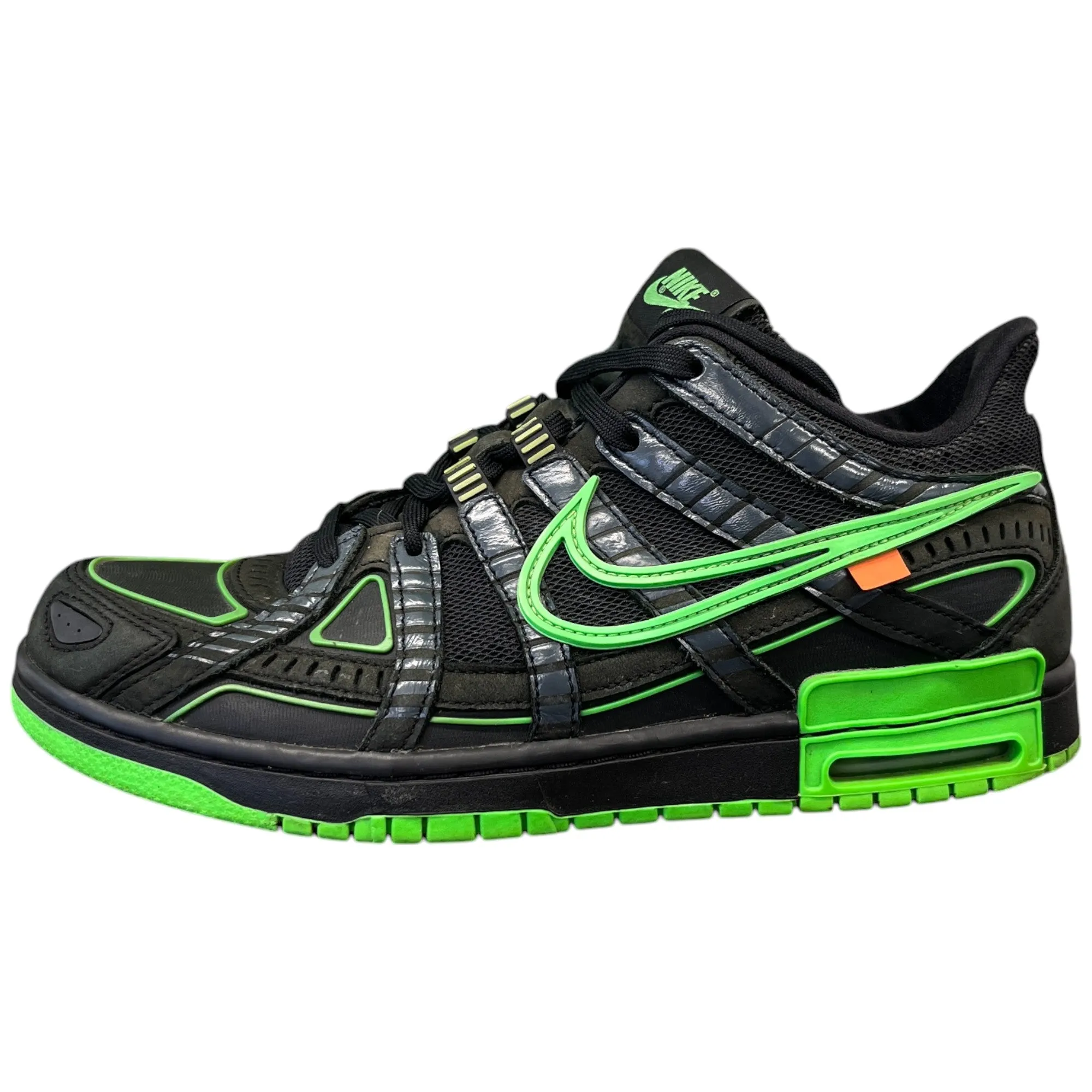 Men's Off-White X Air Rubber Dunk Low Trainers Black Size EU 42.5 / UK 8.5