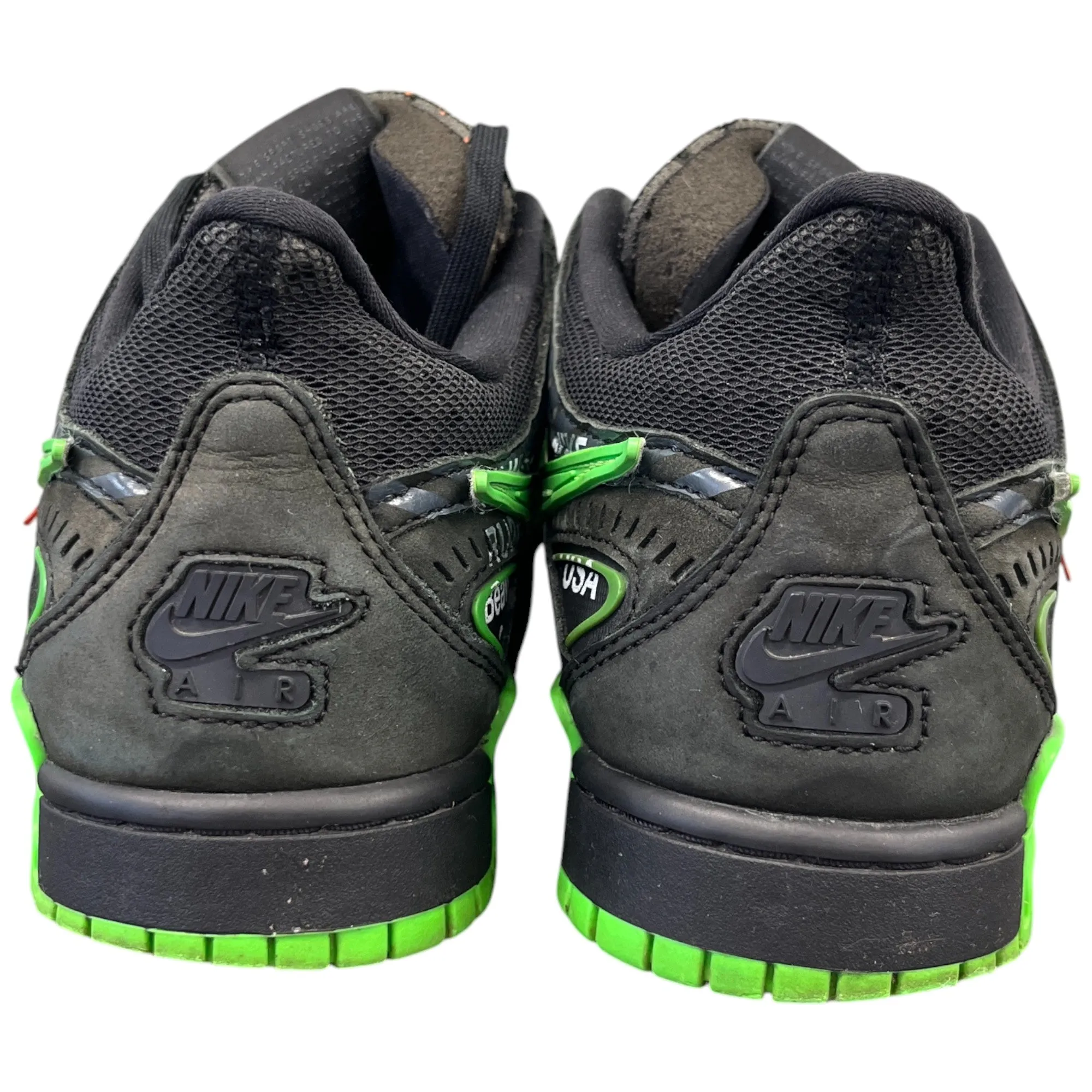 Men's Off-White X Air Rubber Dunk Low Trainers Black Size EU 42.5 / UK 8.5