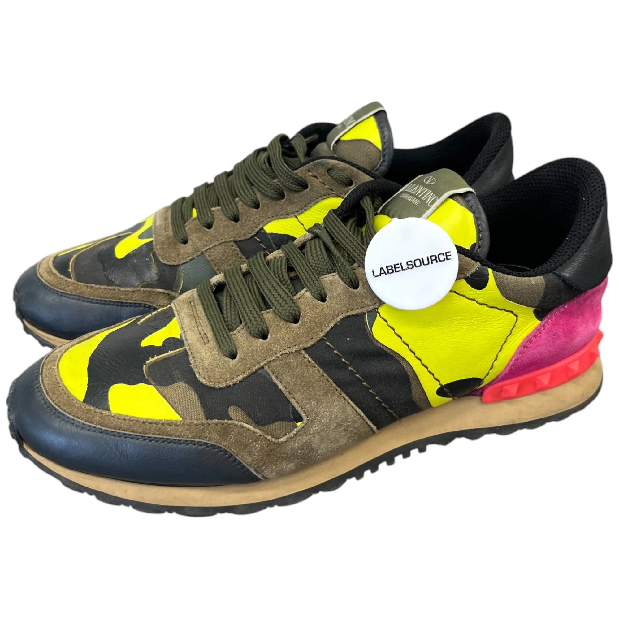 Men's Rockrunner Low Trainers Khaki Size EU 41 / UK 7