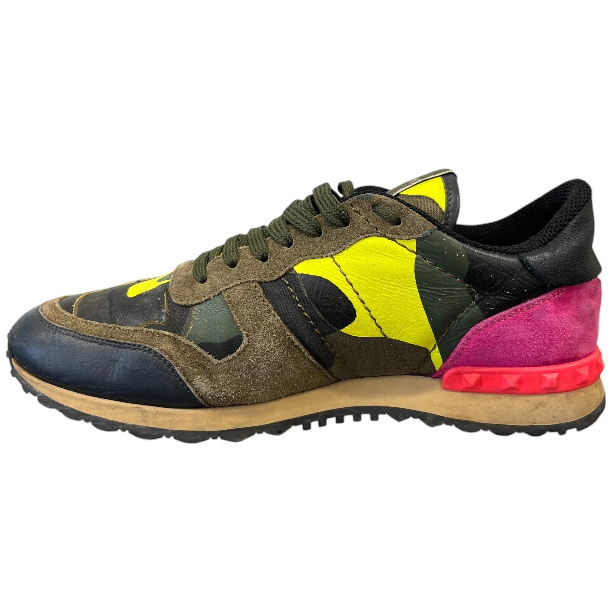 Men's Rockrunner Low Trainers Khaki Size EU 41 / UK 7