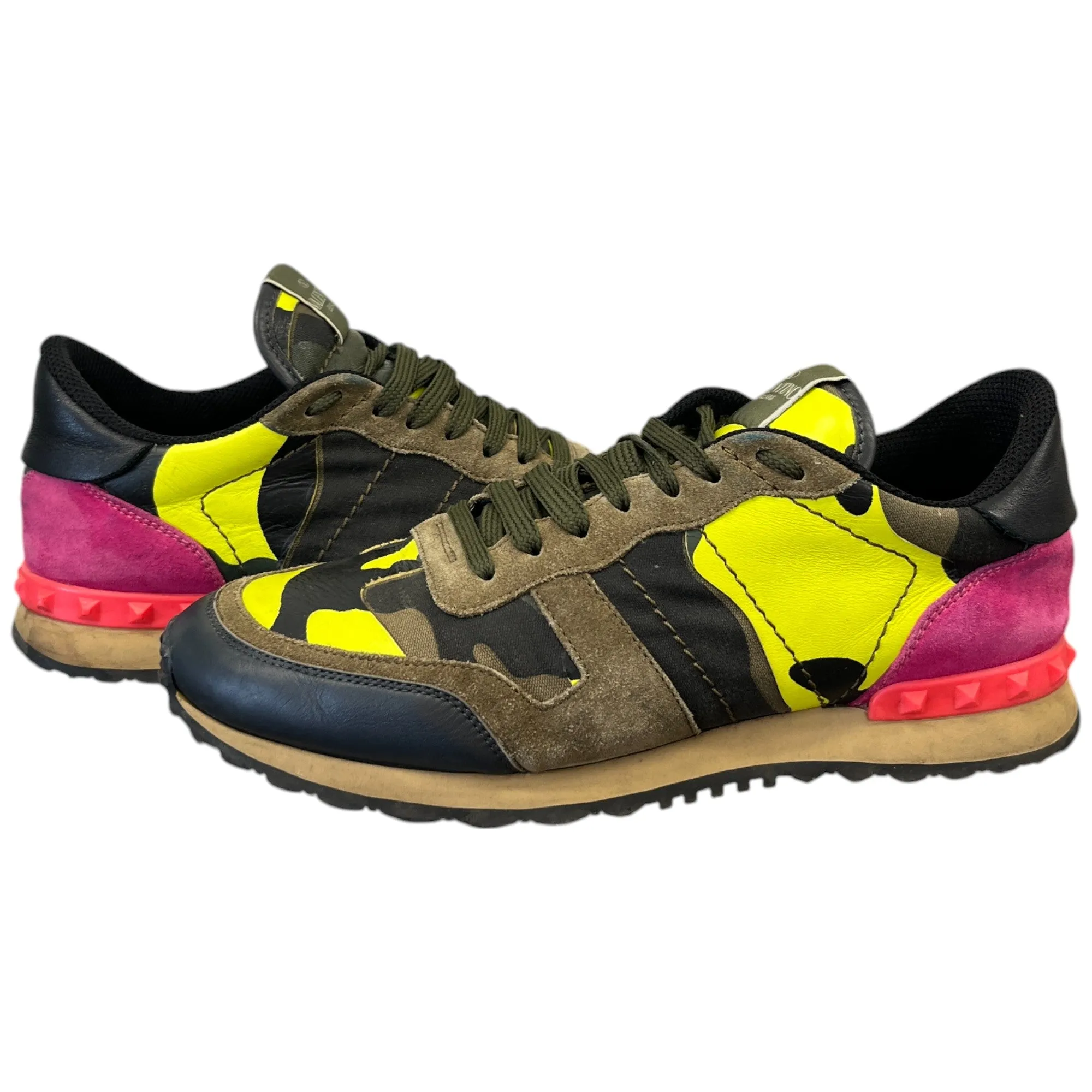 Men's Rockrunner Low Trainers Khaki Size EU 41 / UK 7