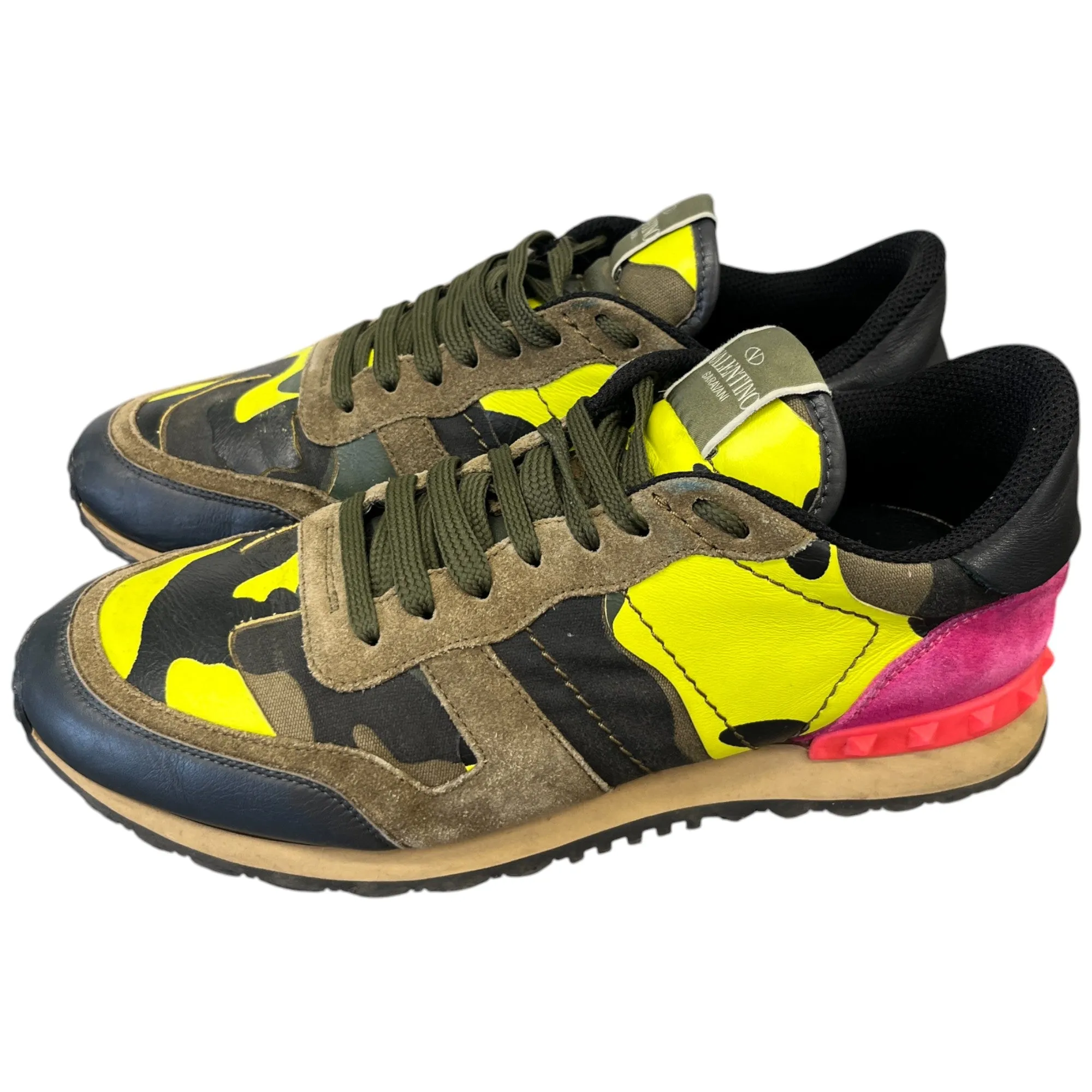 Men's Rockrunner Low Trainers Khaki Size EU 41 / UK 7