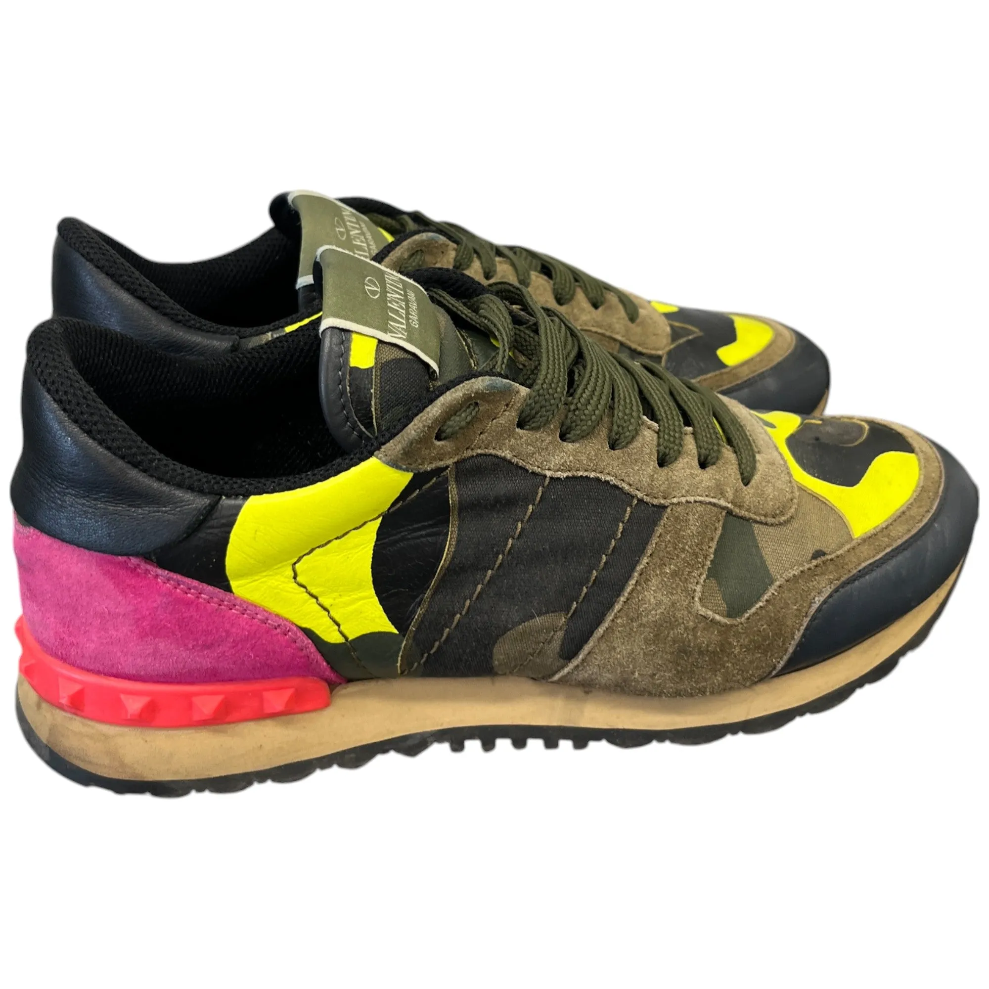 Men's Rockrunner Low Trainers Khaki Size EU 41 / UK 7
