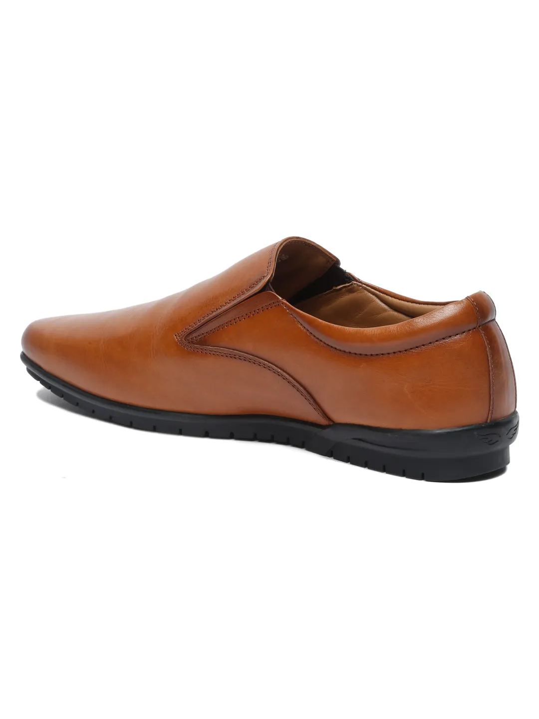 Pelle Albero Tan Moccasins for Men