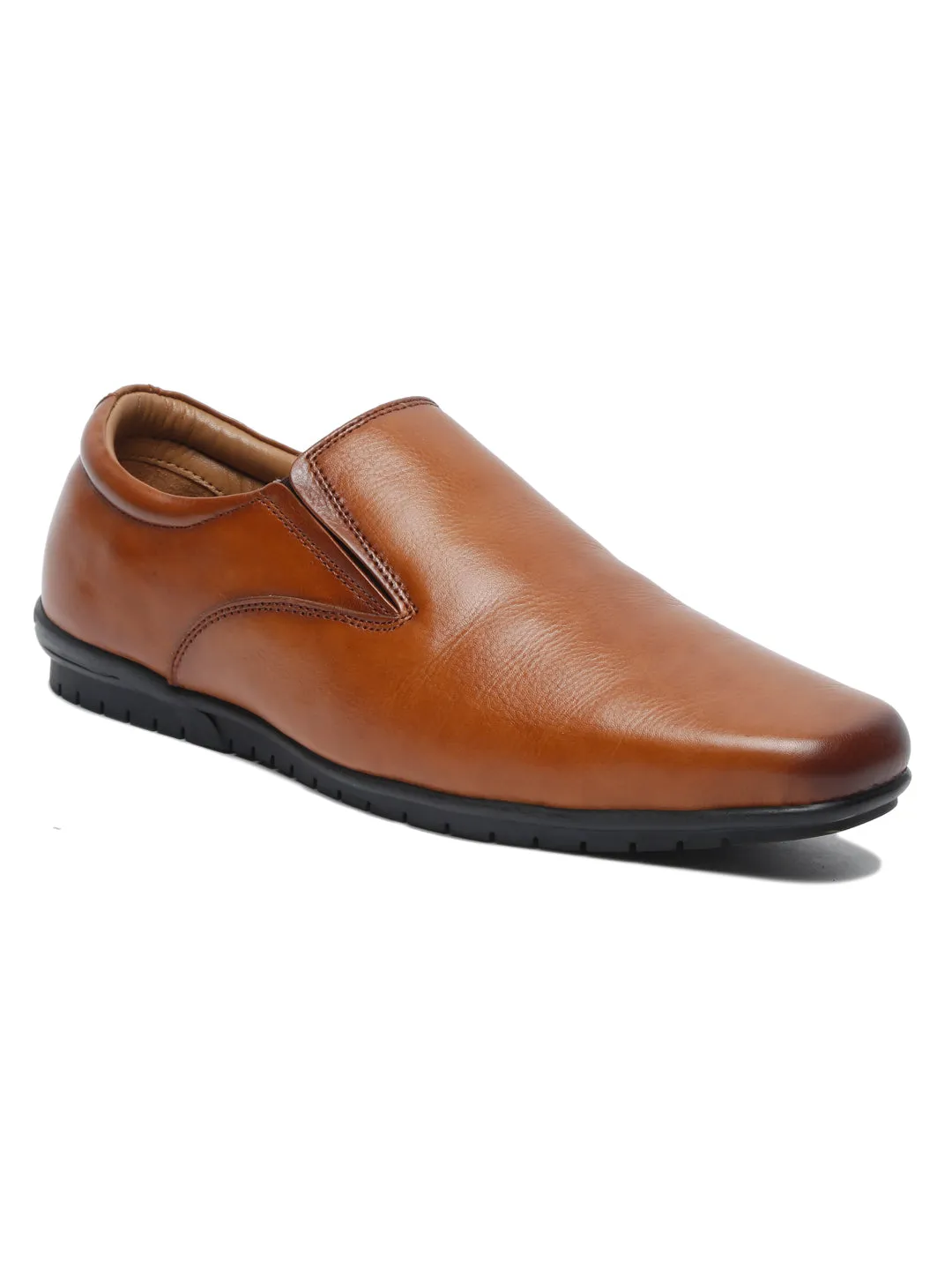 Pelle Albero Tan Moccasins for Men