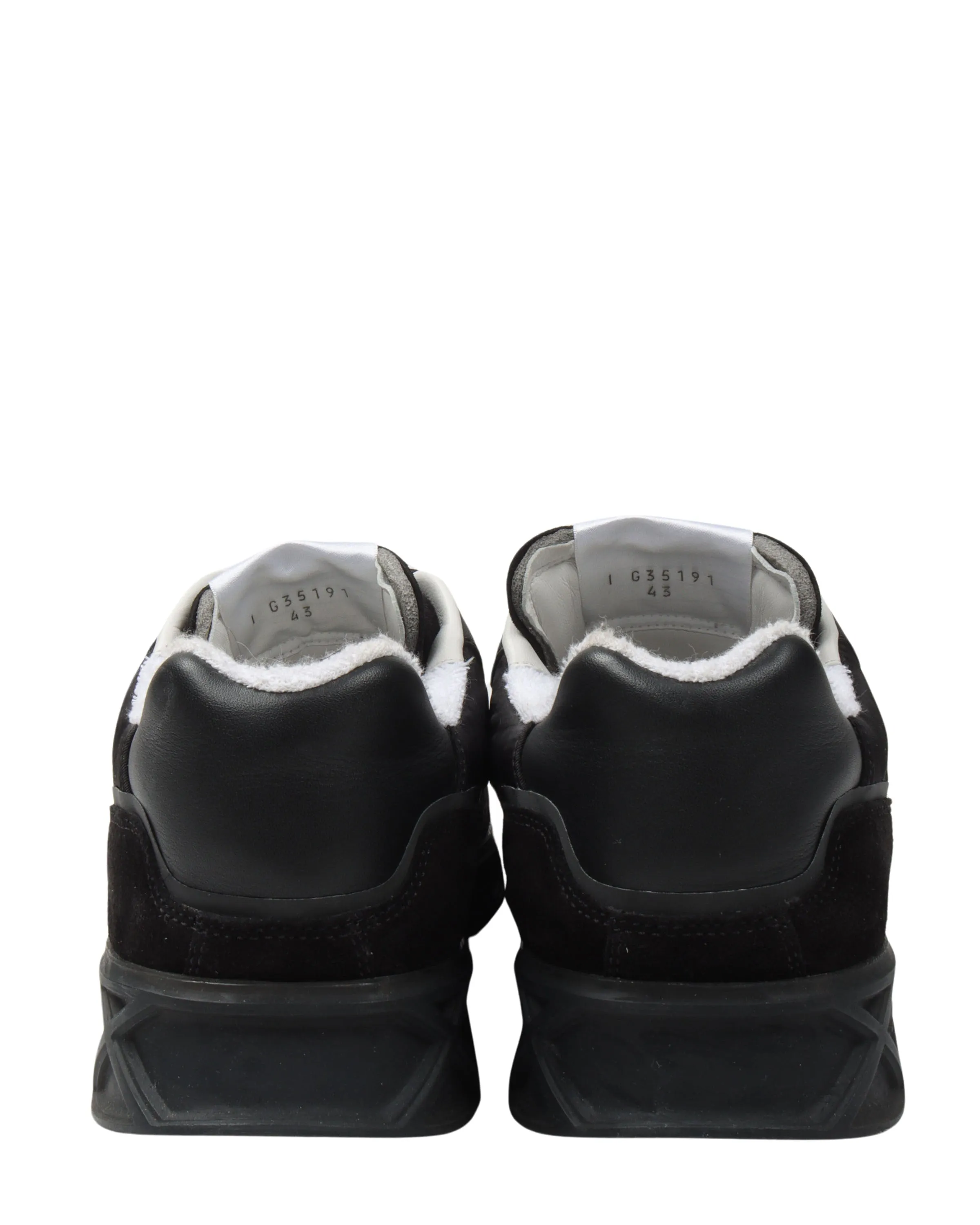 Quilted Suede Trainers