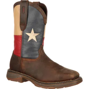 Rebel by Durango Steel Toe Texas Flag Western Boot