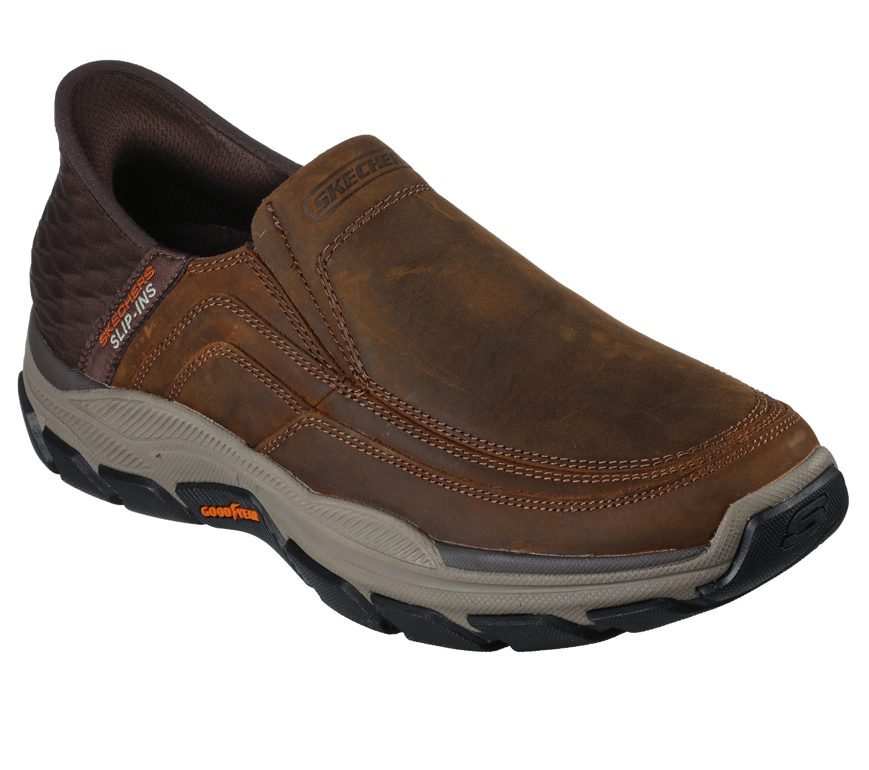 Skechers Men's 204810/CDB Slip-ins RF: Respected - Elgin Shoes Dark Brown