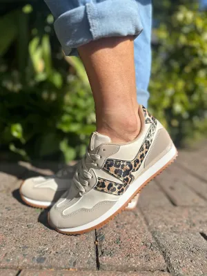Stone Leopard Mia Trainer