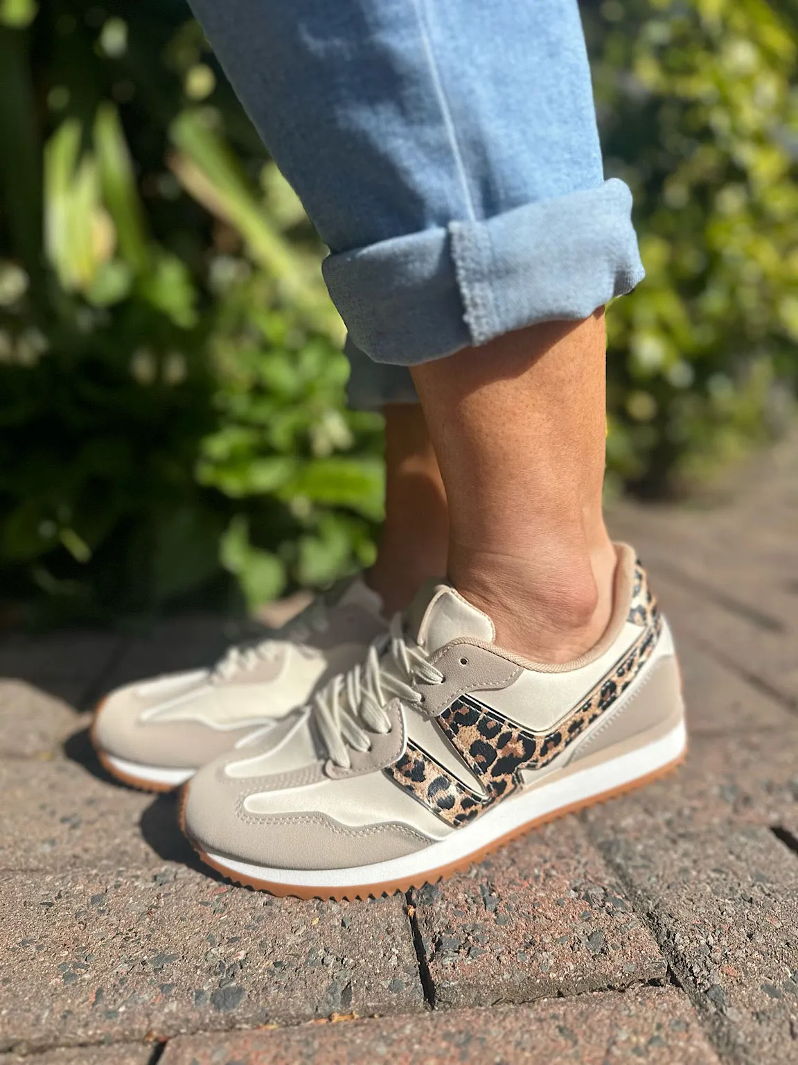 Stone Leopard Mia Trainer