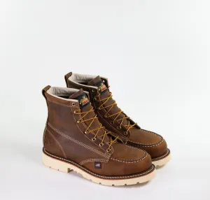 Thorogood Men’s American Heritage 6” Trail Crazy Horse Safety Toe- Moc Toe Maxwear