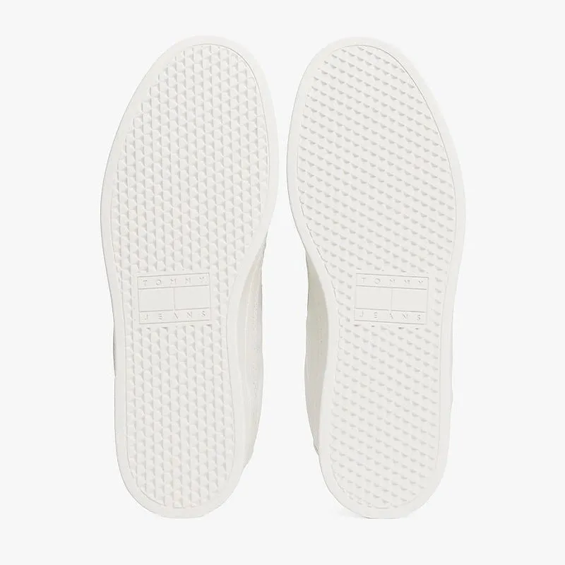 Tonal Logo Leather Cupsole Trainers TOM148