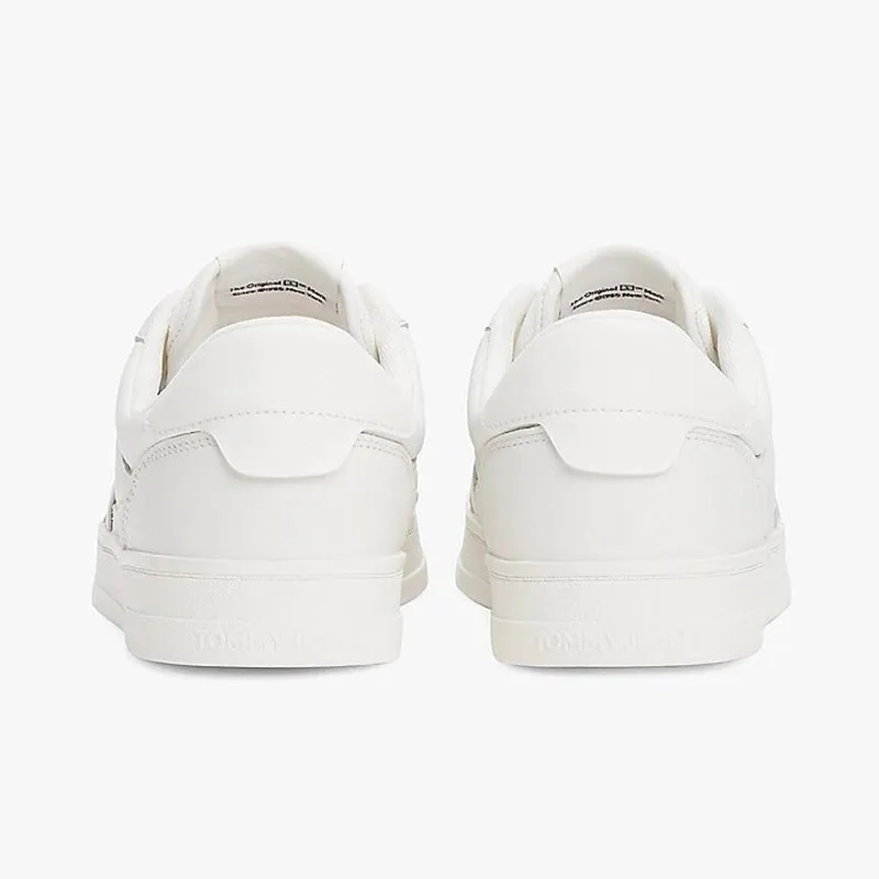 Tonal Logo Leather Cupsole Trainers TOM148